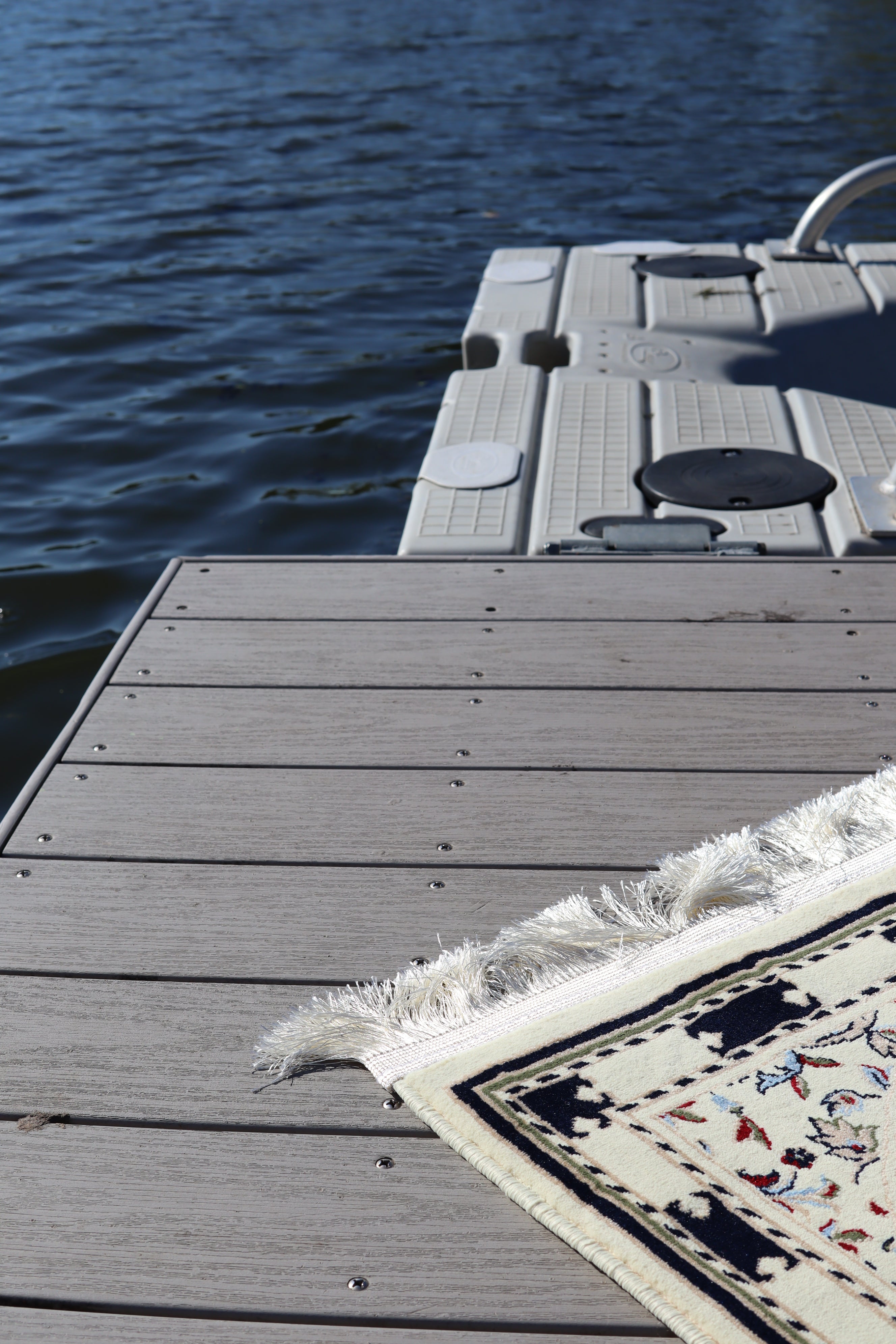 Medina 3D Carpet 1122-Cream by Burdaclothing