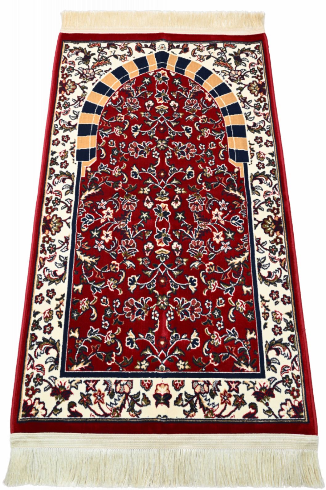 Medina Prayer Rug / Carpet By MADA 2443-Red by Burdaclothing