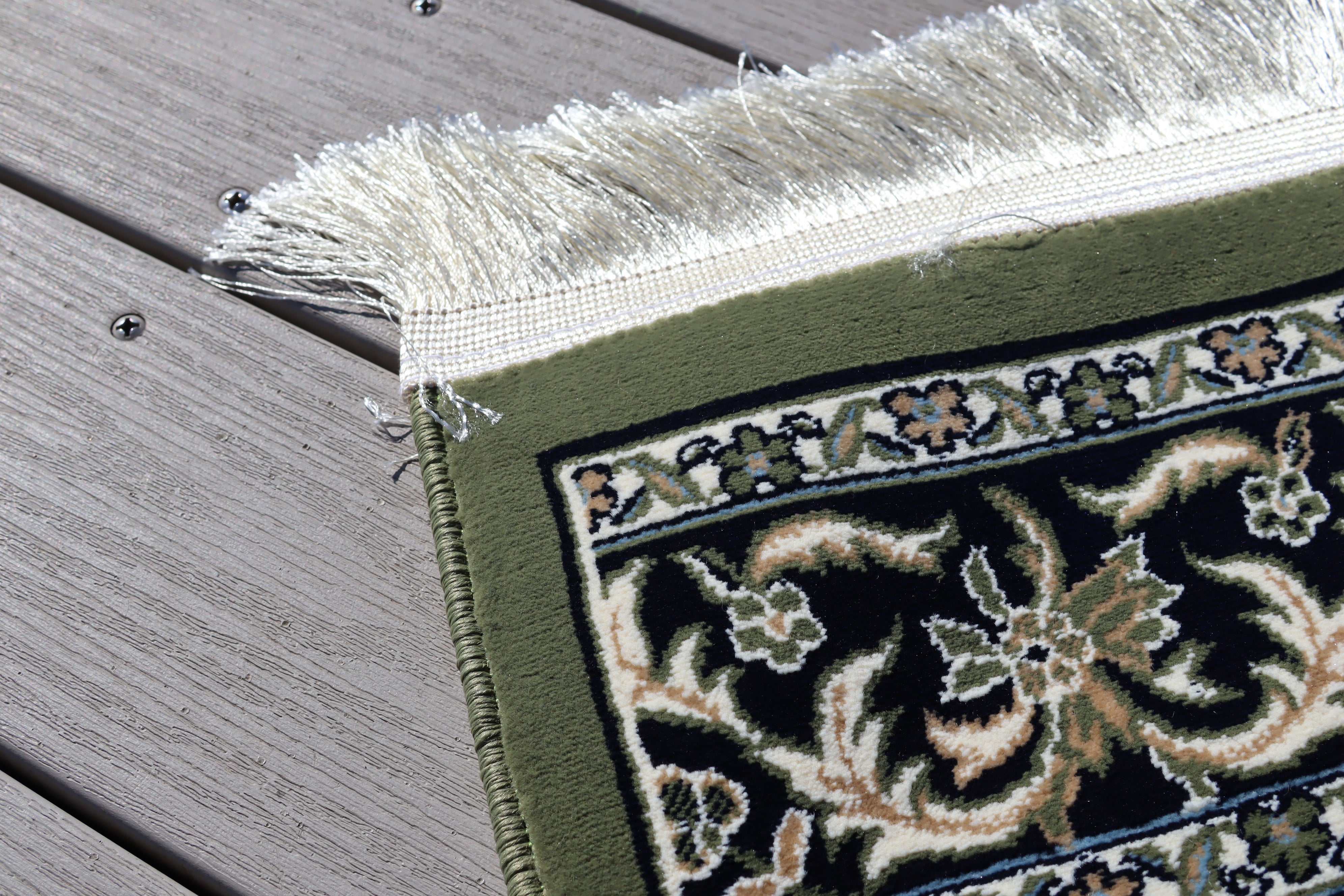 Medina Quba Carpet 2312-Green by Burdaclothing