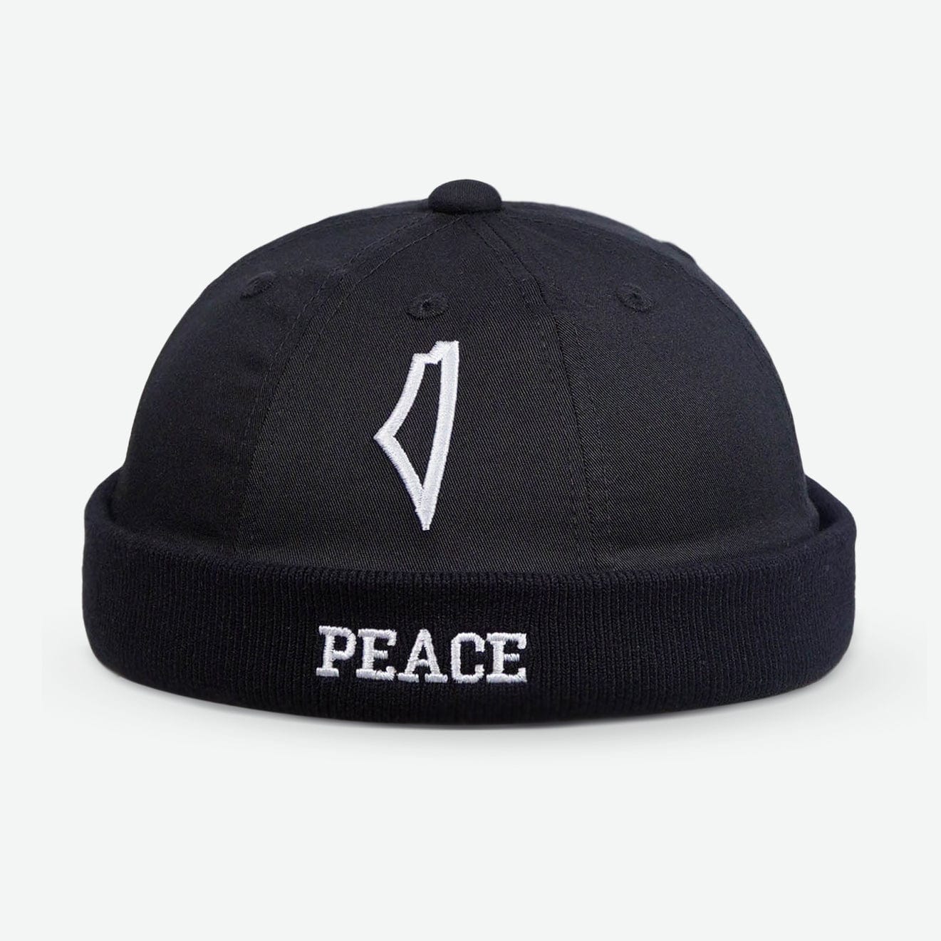 Burdaclothing Peace Brimless Hat