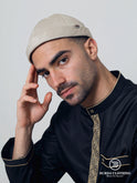 Premium Brimless Hat Beige by Burdaclothing