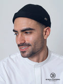 Premium Brimless Hat Black by Burdaclothing