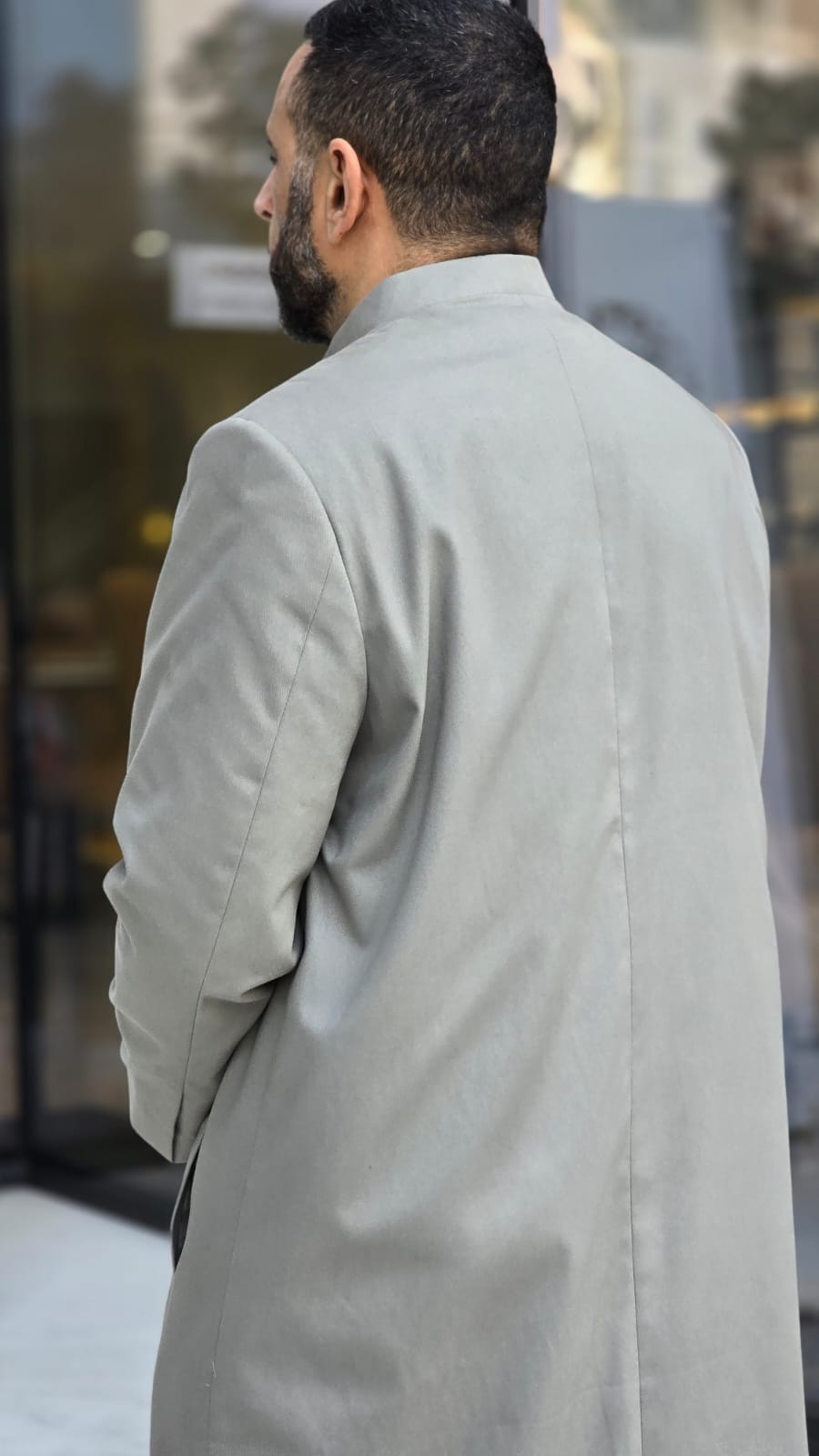 burdaclothing Premium Long Coat Gray