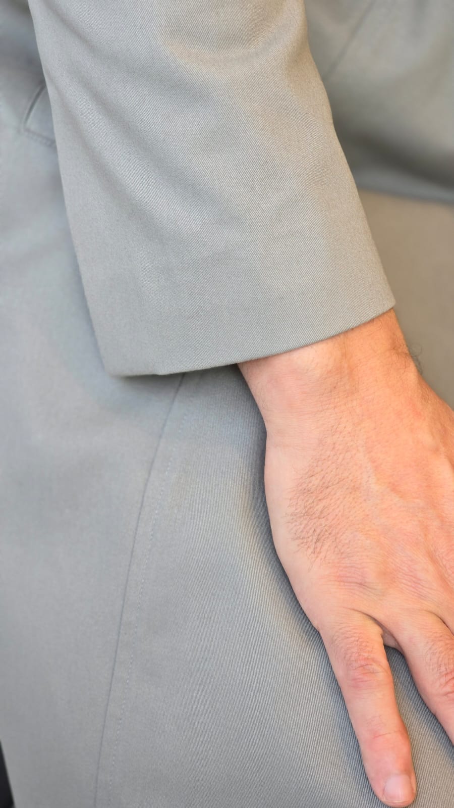 burdaclothing Premium Long Coat Gray