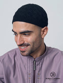 Premium Skull Kufi 03 Black by Burdaclothing