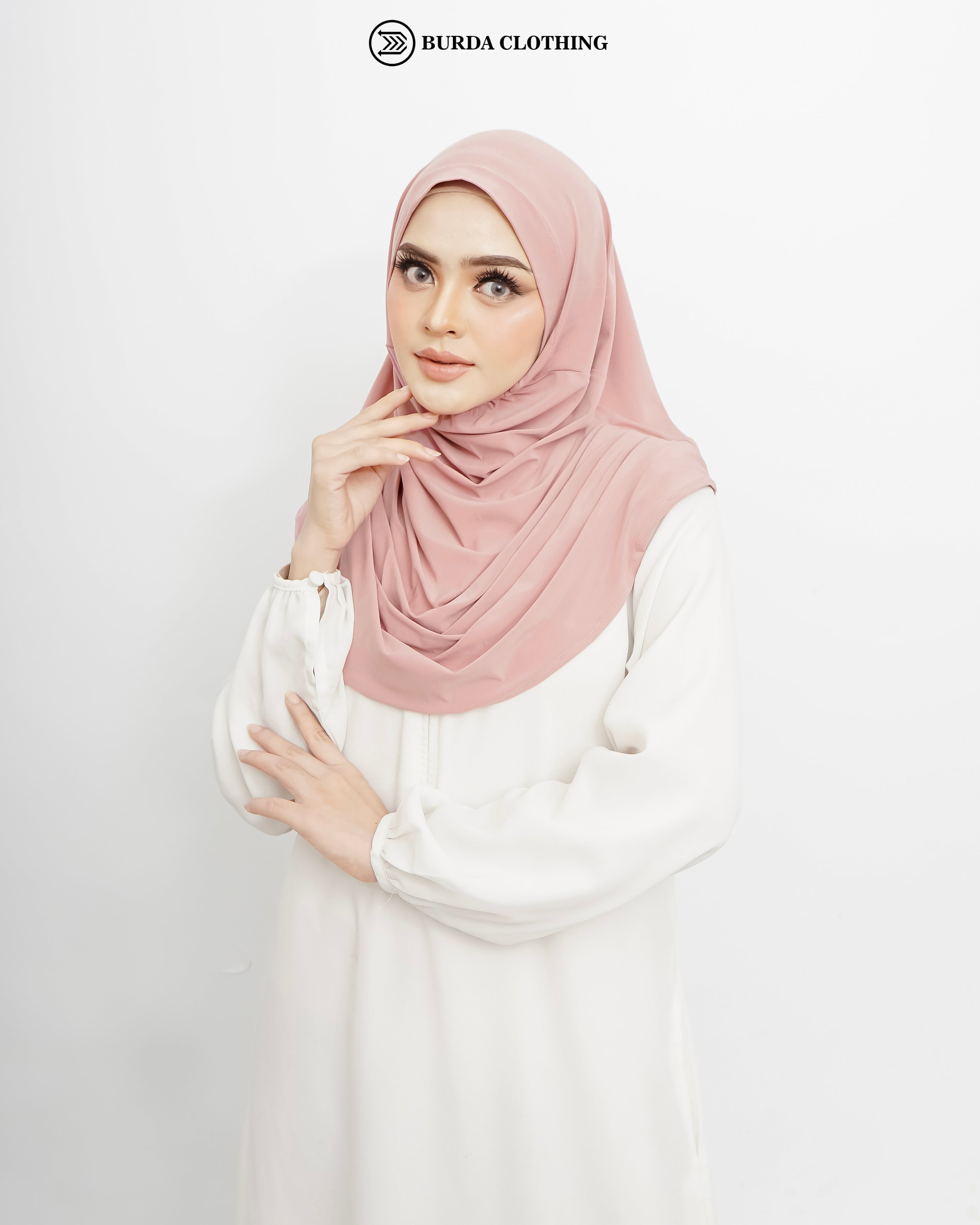 Pull on Hijab (Jersey) by Burdaclothing