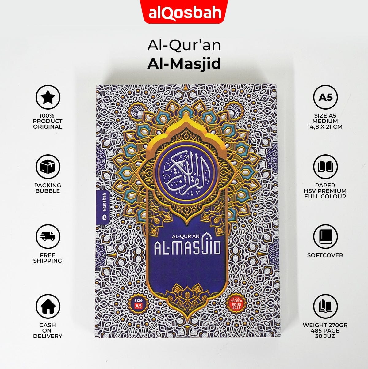 Burdaclothing RAMADAN SALE Quran Al-Masjid Mushaf 50% OFF