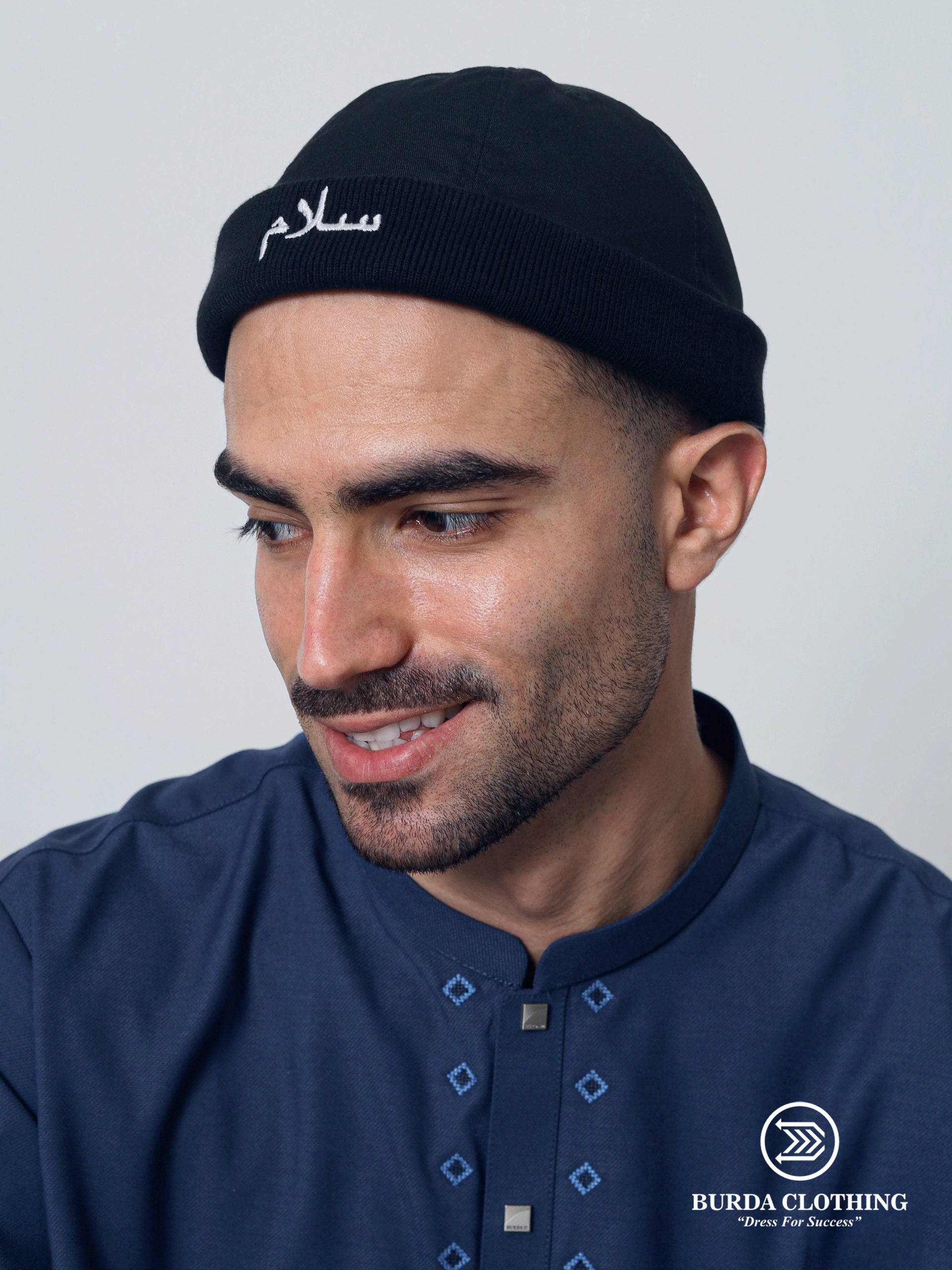 Salam Brimless Hat by Burdaclothing