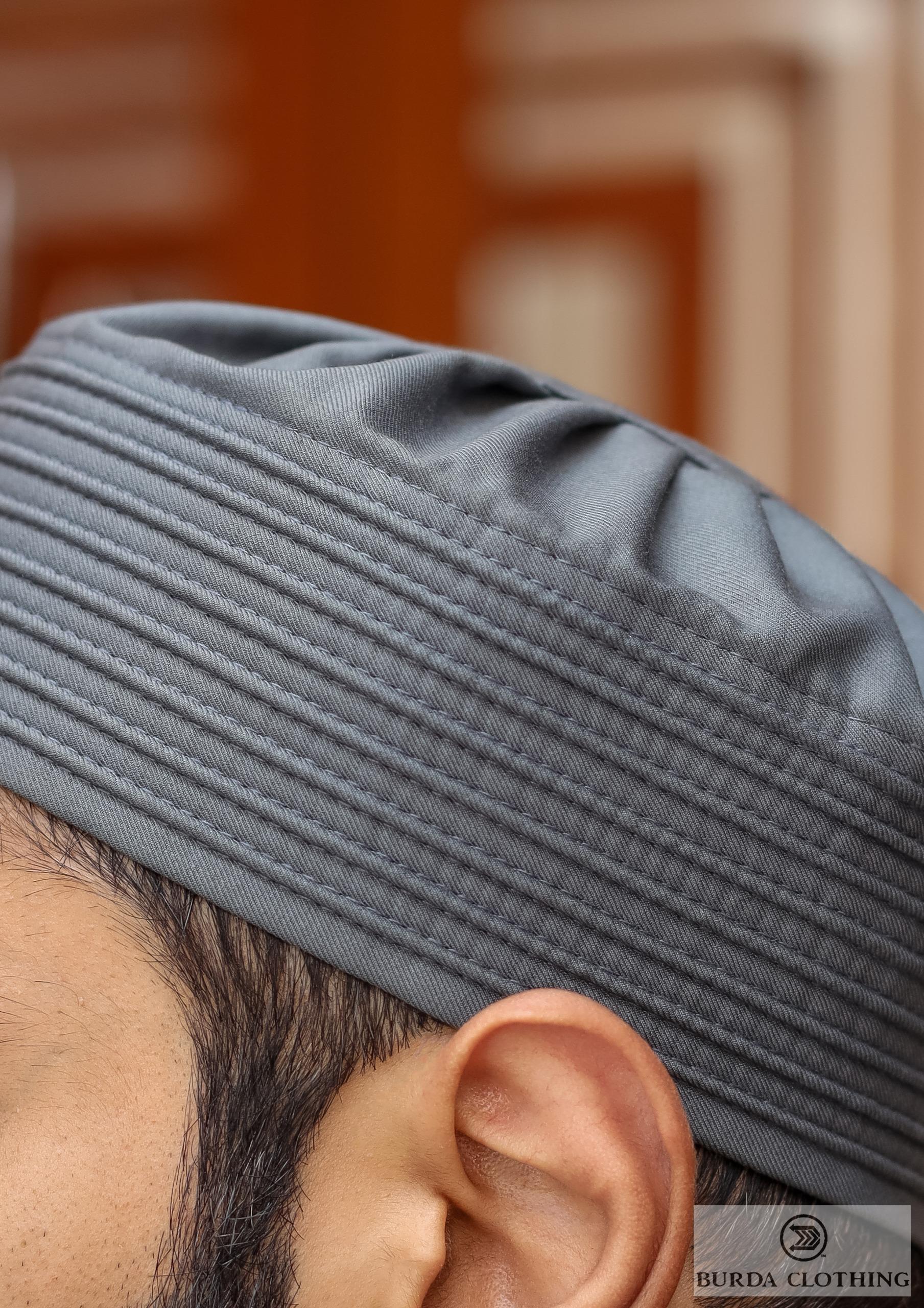 Burdaclothing Sandal Pleated Kufi S008