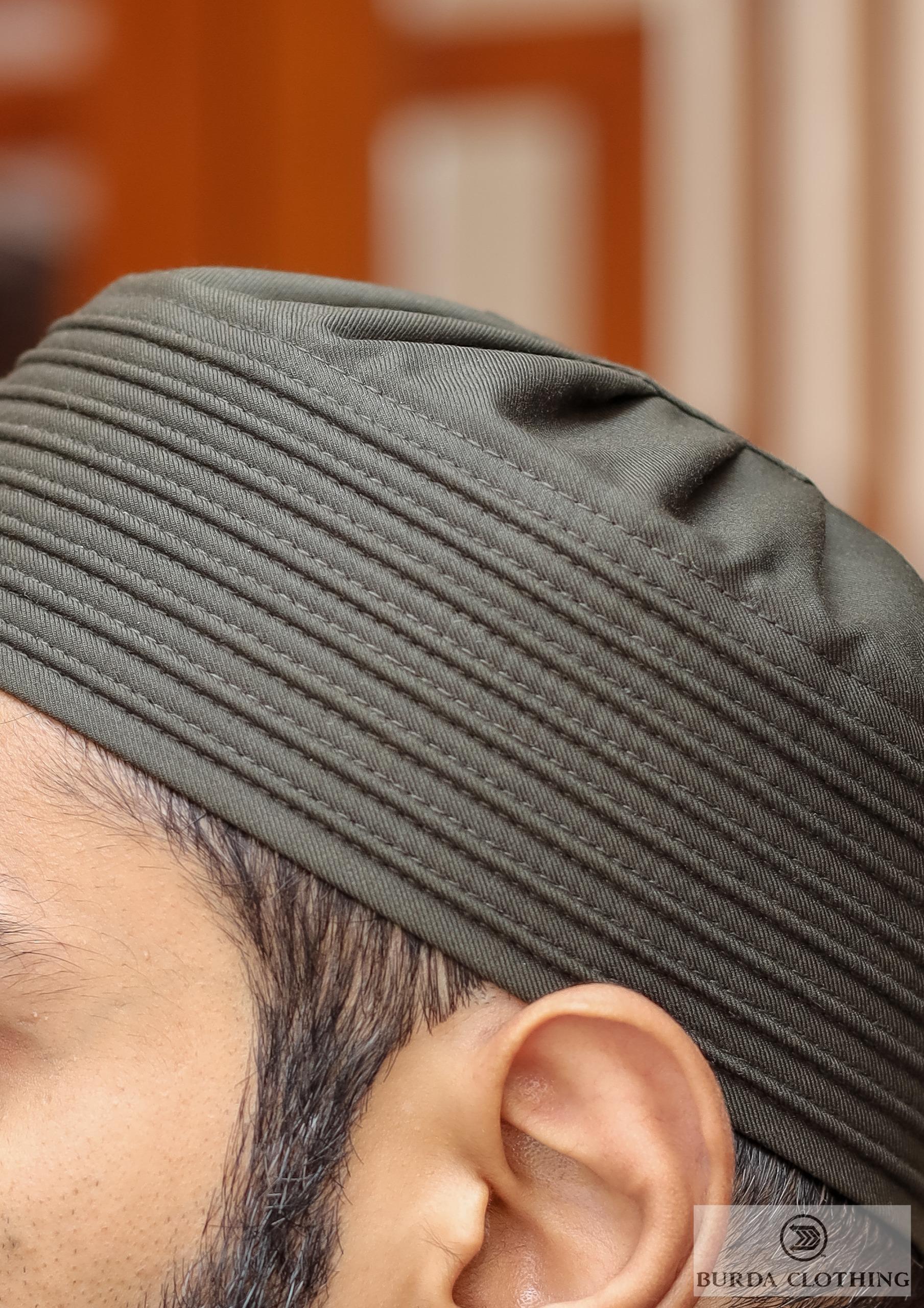 Burdaclothing Sandal Pleated Kufi S008