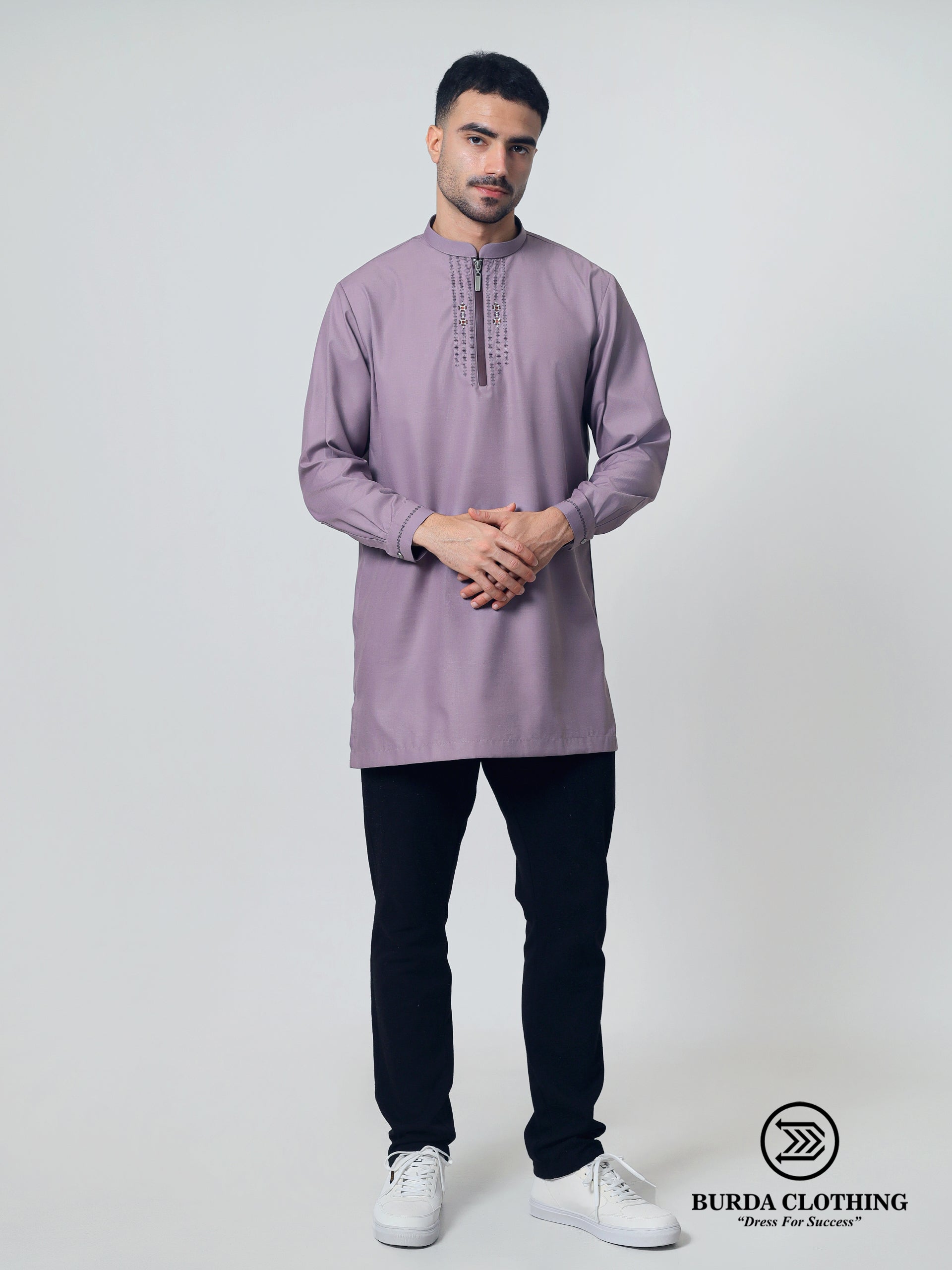 Short Kurta 005 Peach by burdaclothing