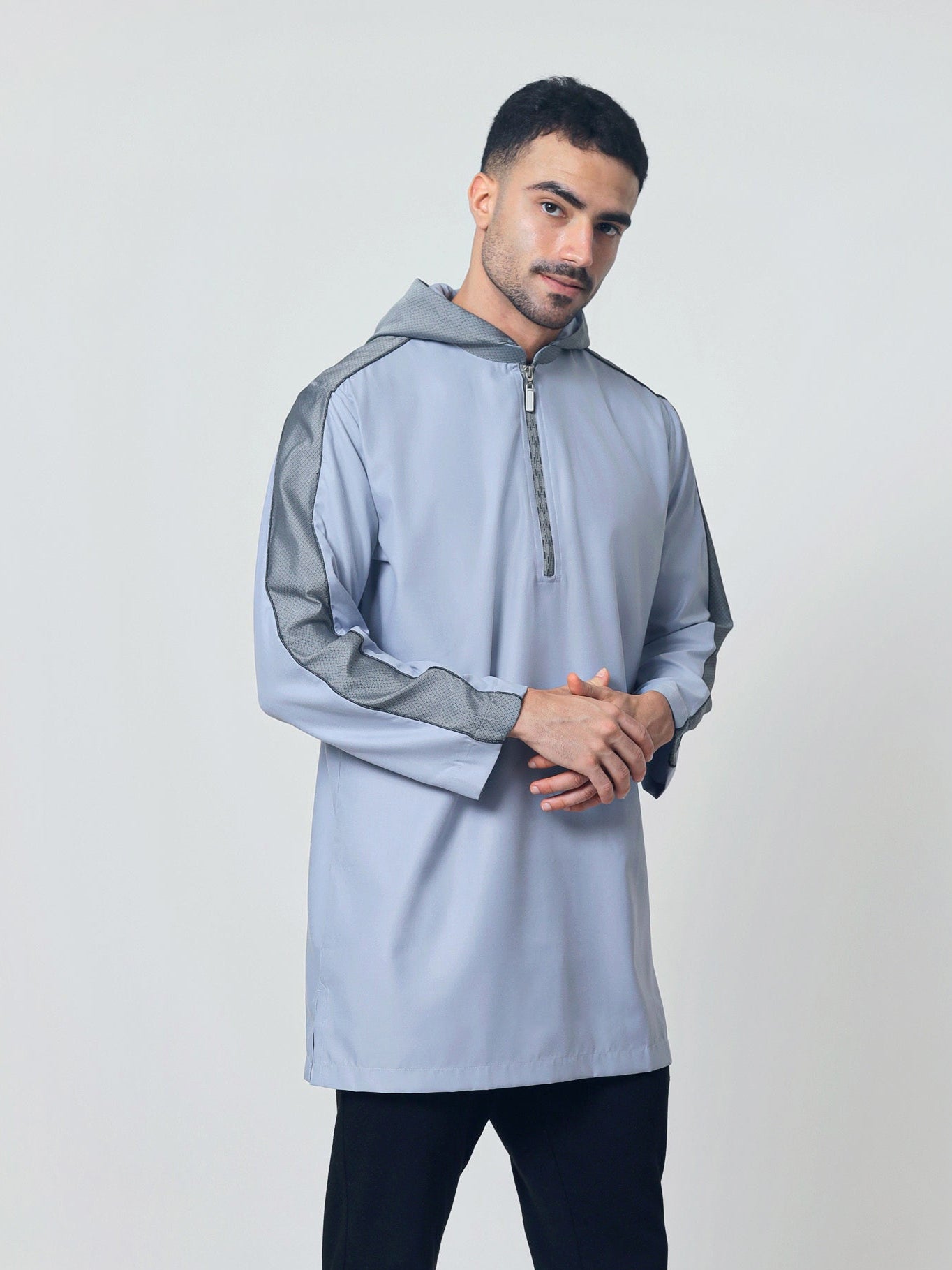 Short Kurta 006 Hoodie by burdaclothing