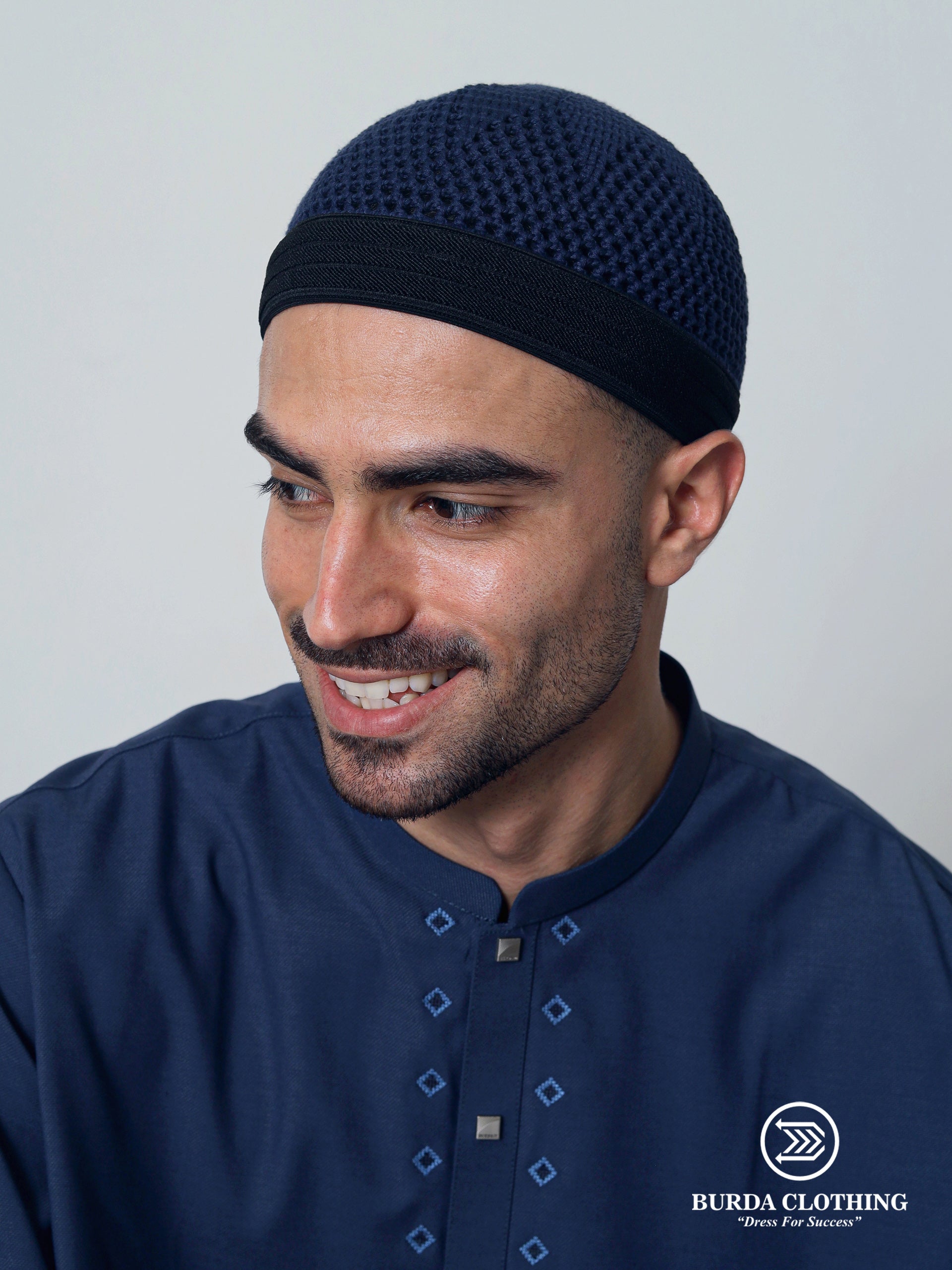 Skull Kufi Kuwaiti/Khaleeji by Burdaclothing