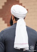 Striped Turbans Maroon by Burdaclothing