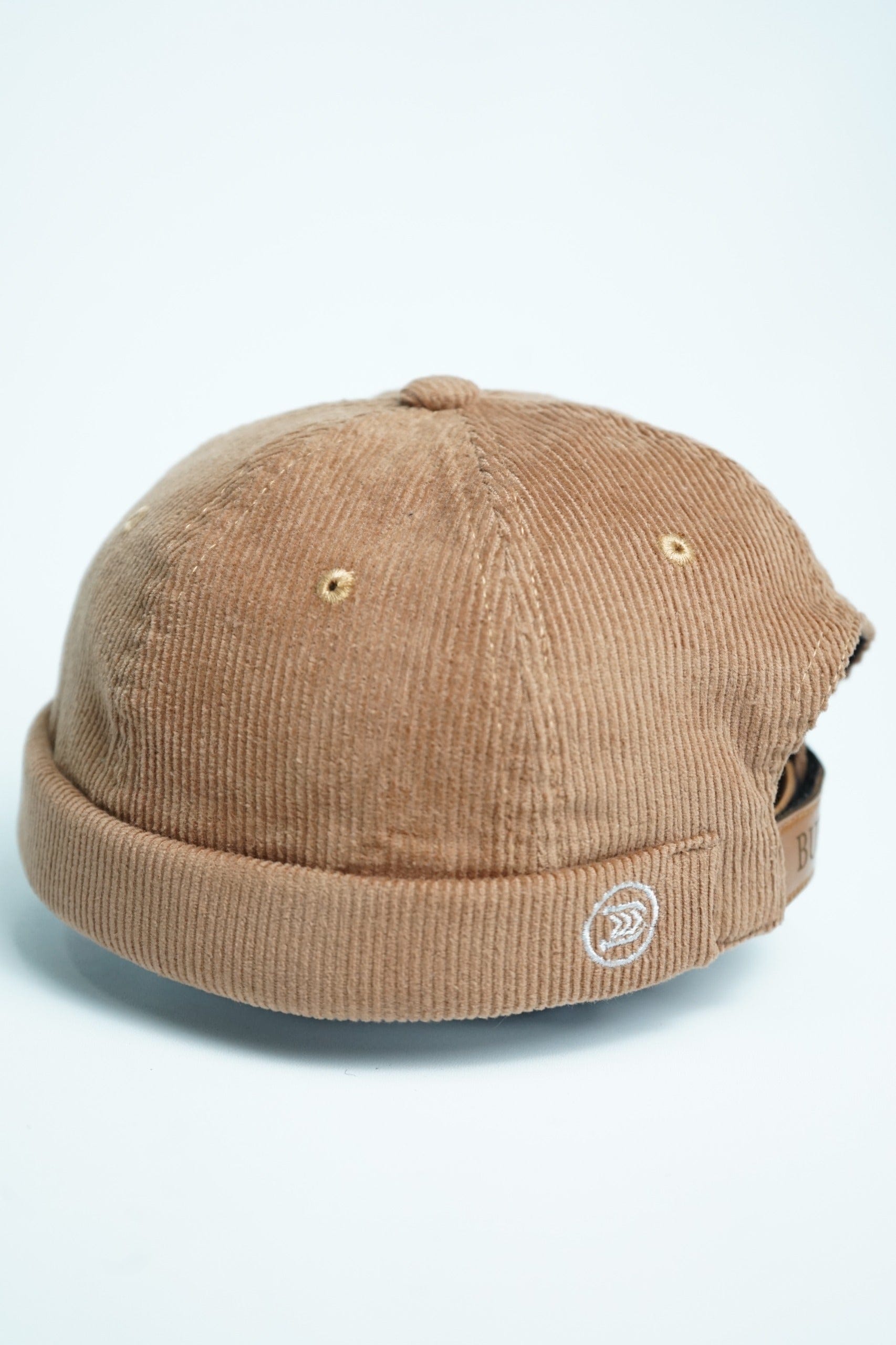 Burdaclothing TAN Corduroy Brimless Hat