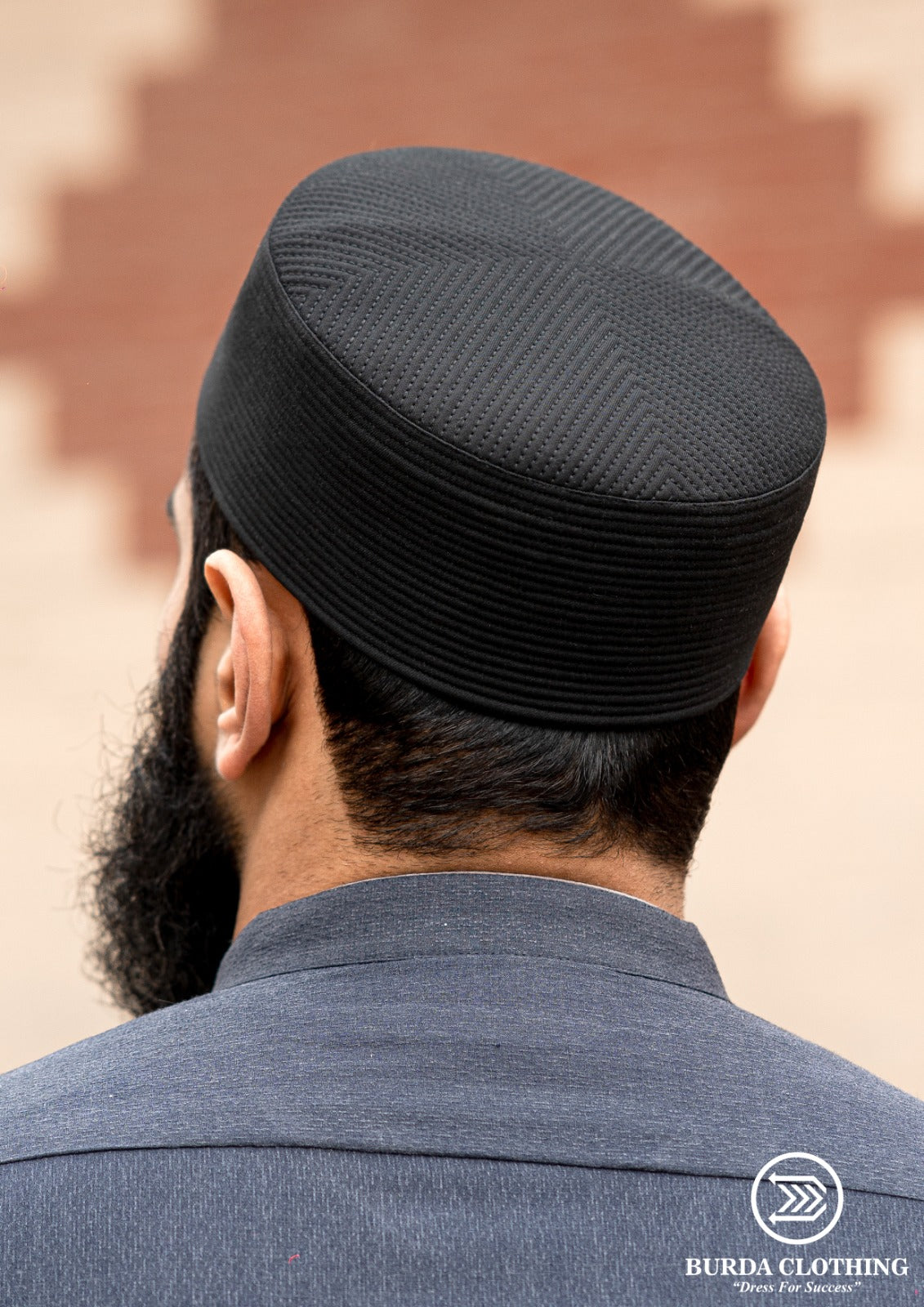 Turban Kufi 21 XS / Black by Burdaclothing