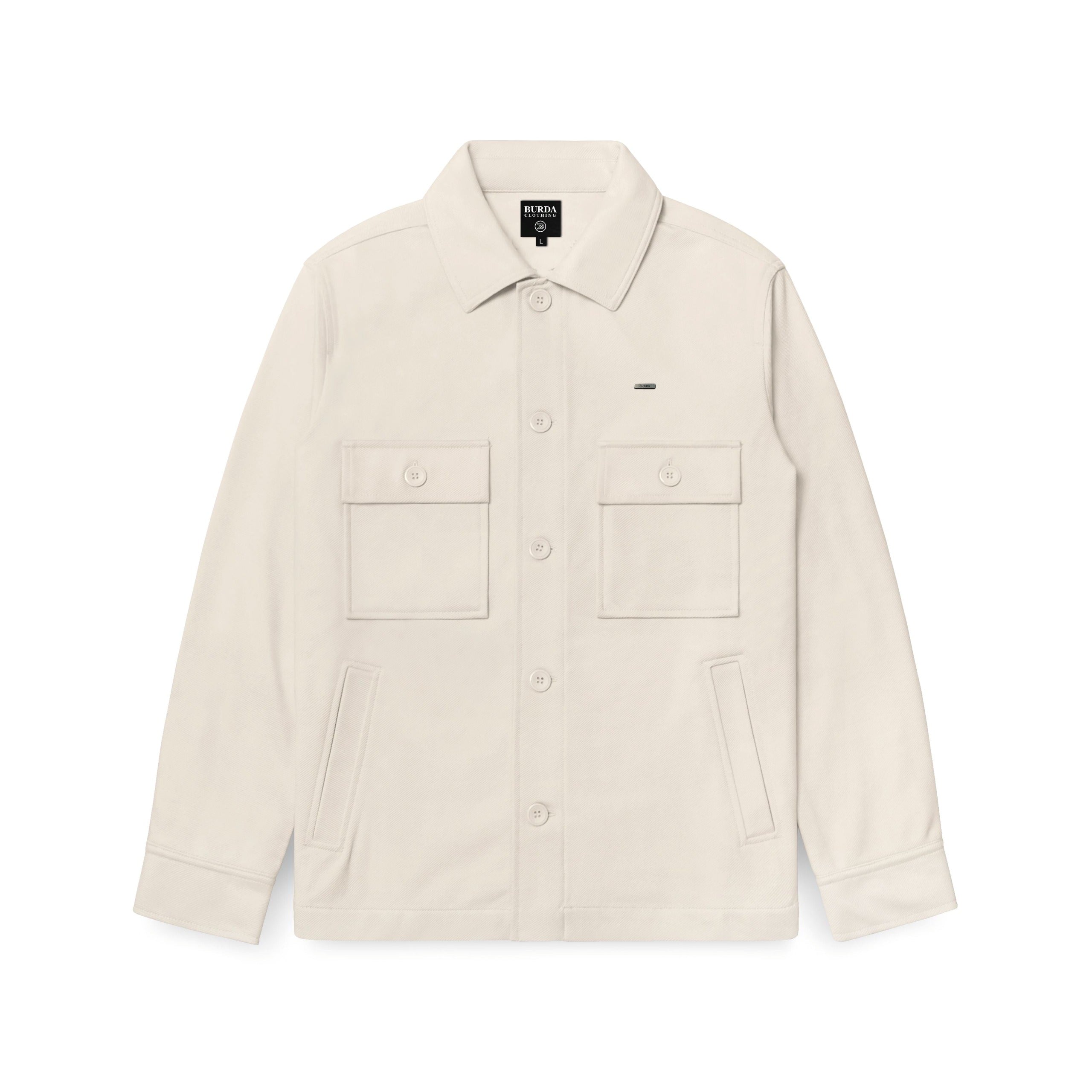 Twill Jacket L / Beige by Burdaclothing