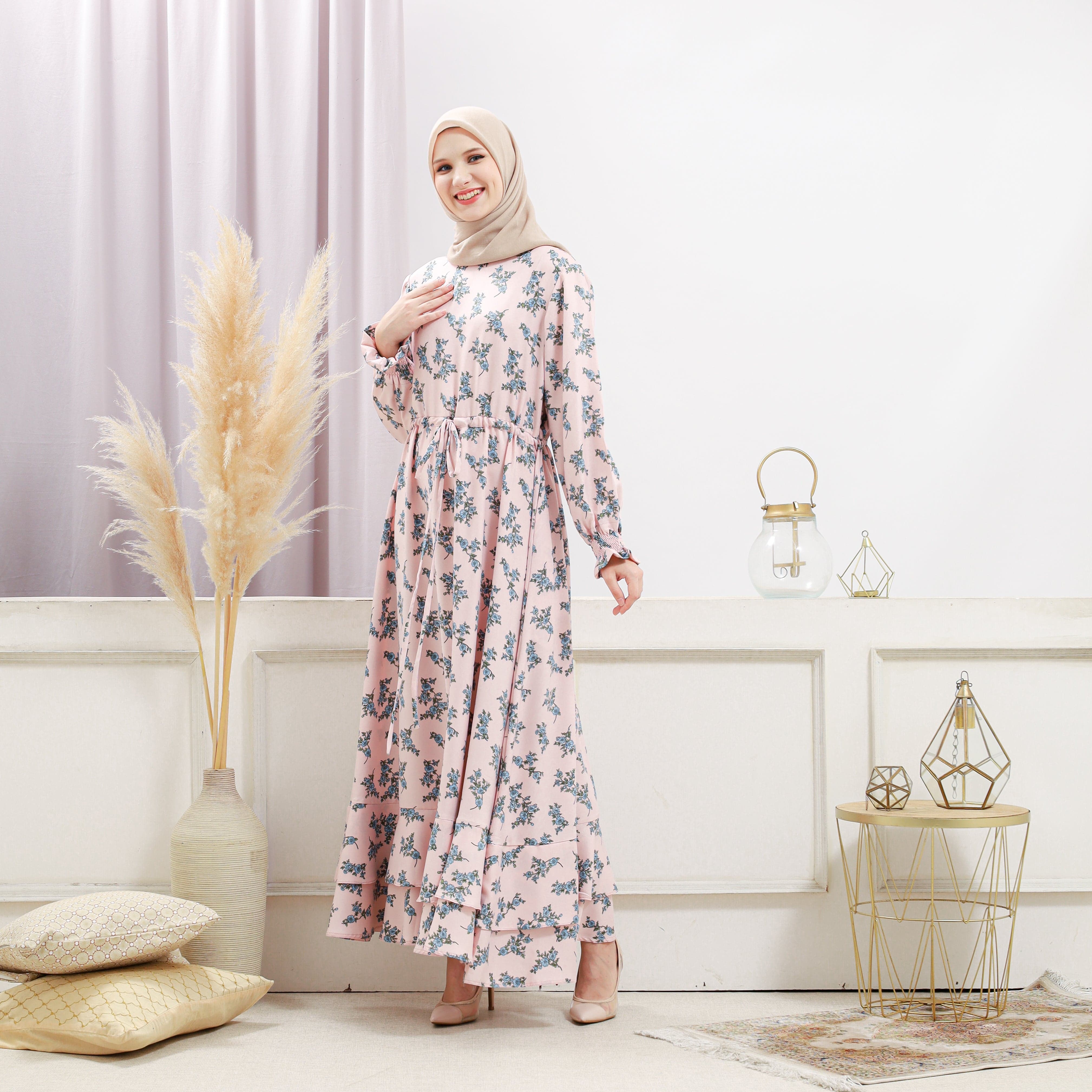 Burdaclothing Women's Pearl Floral Dress