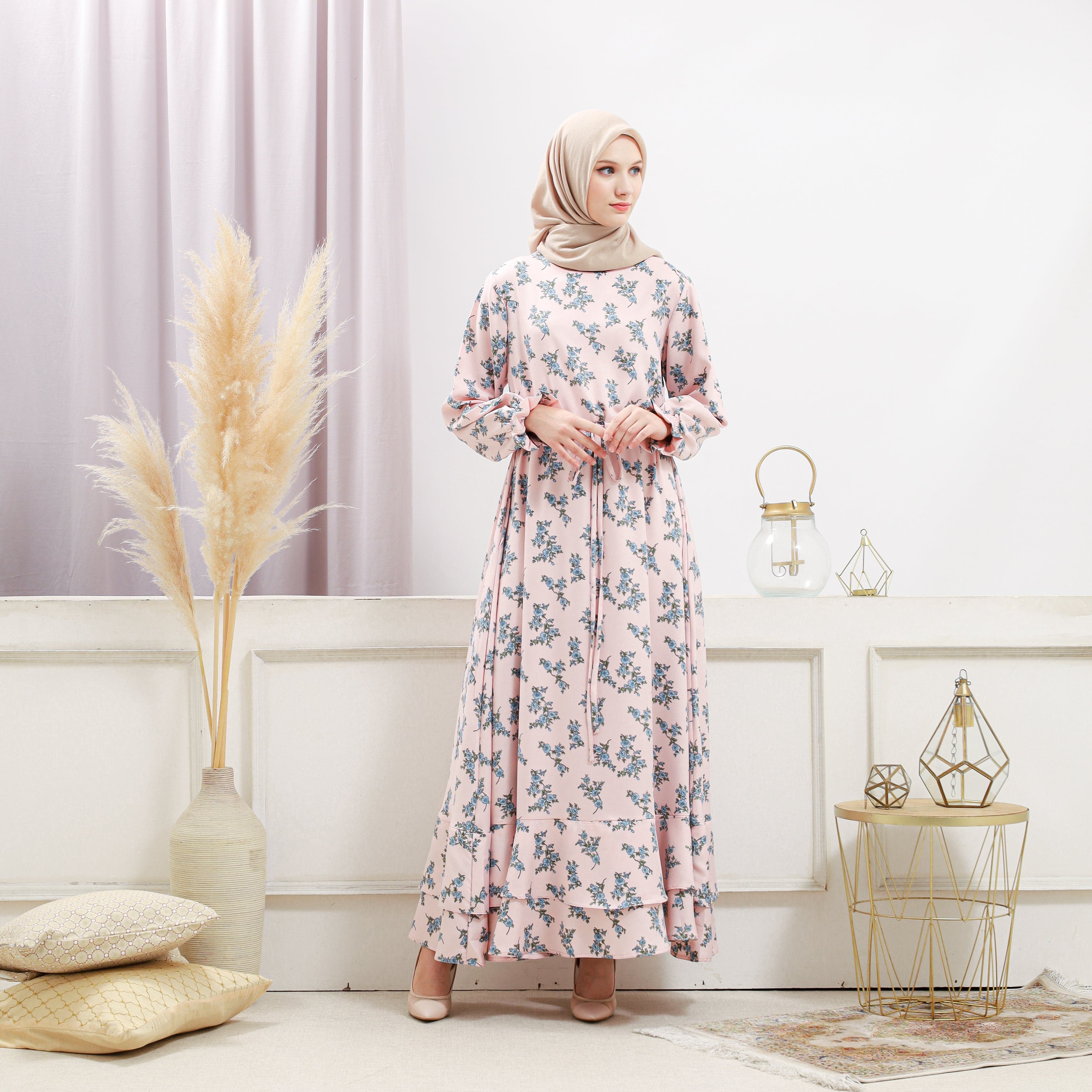 Burdaclothing Women's Pearl Floral Dress