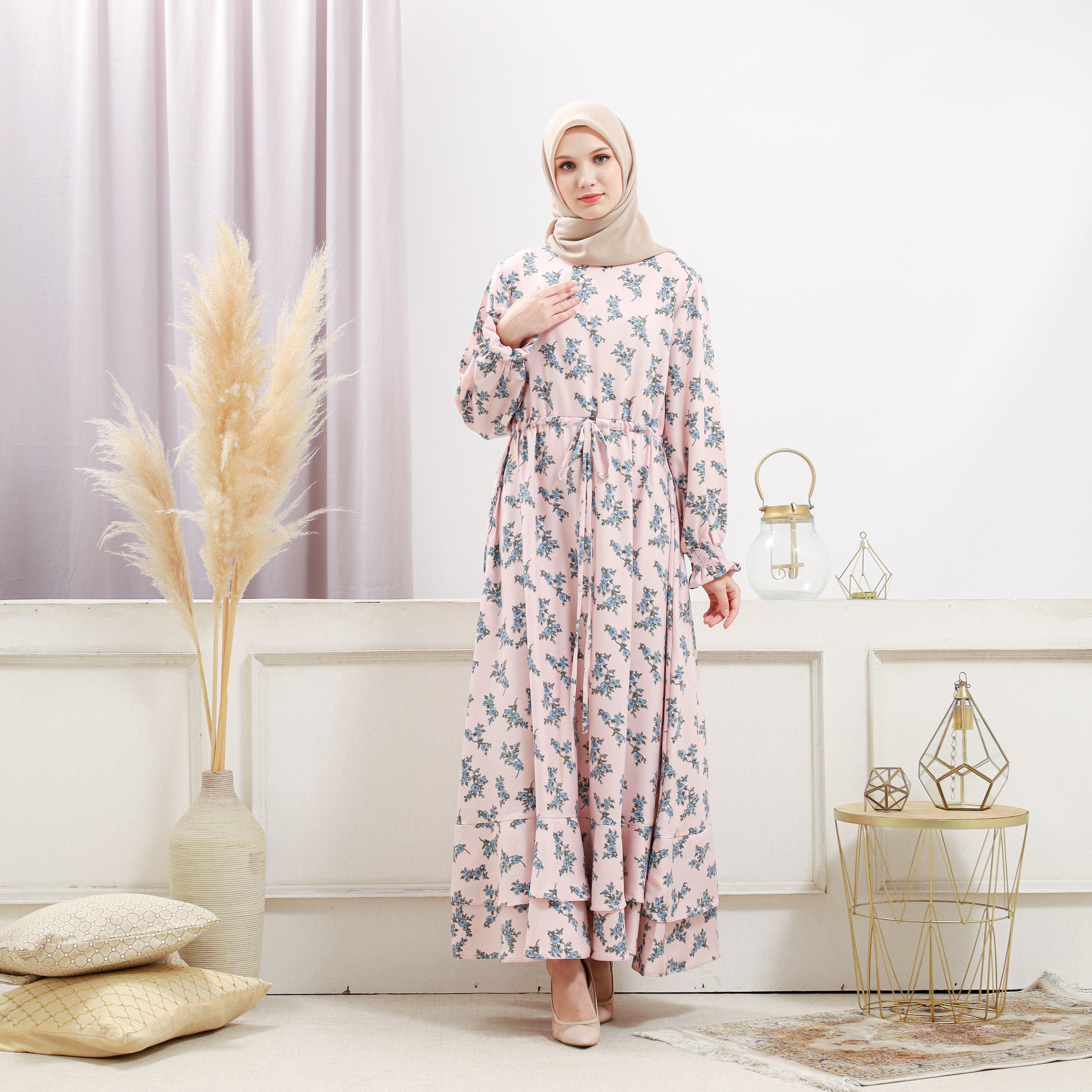 Burdaclothing Women's Pearl Floral Dress