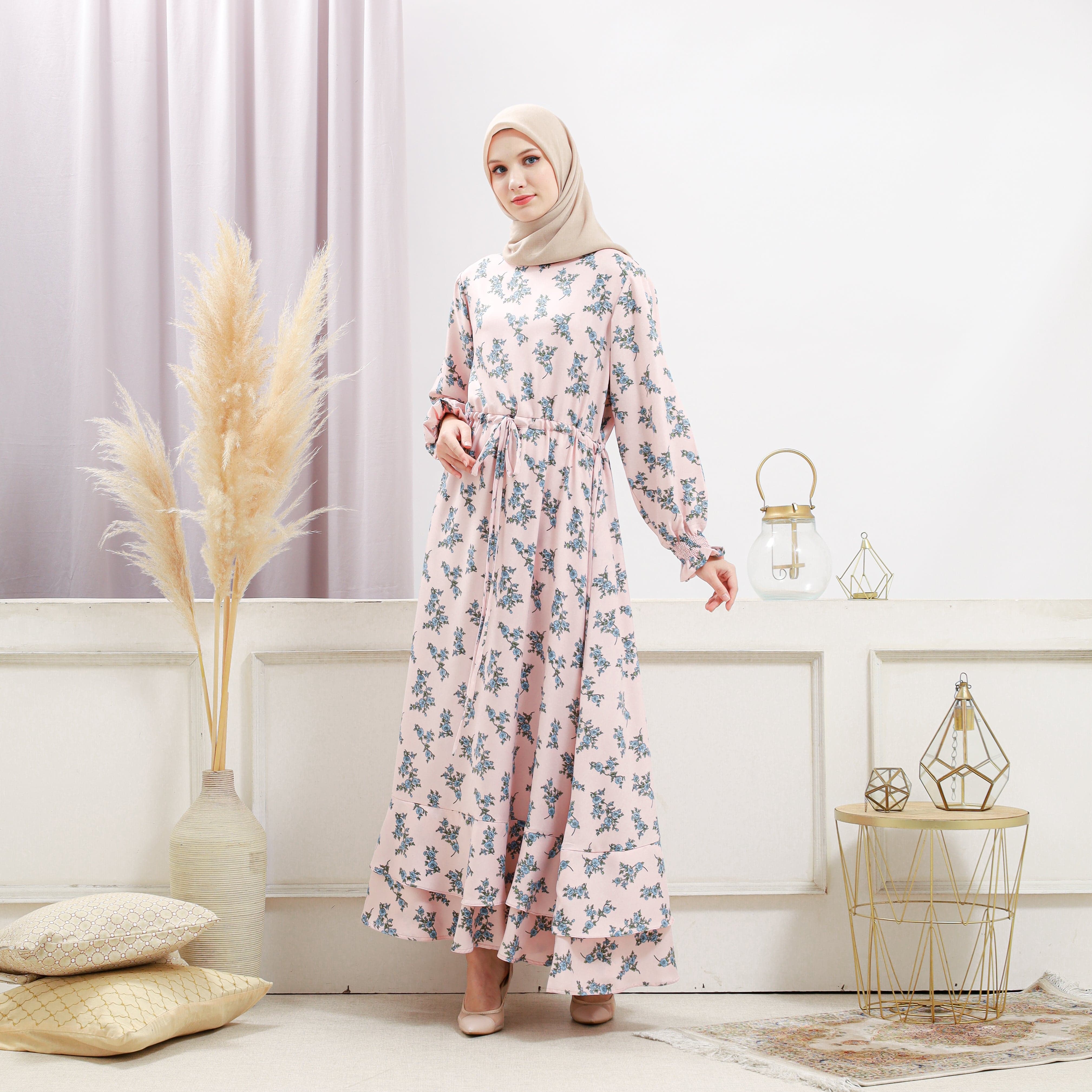 Burdaclothing Women's Pearl Floral Dress