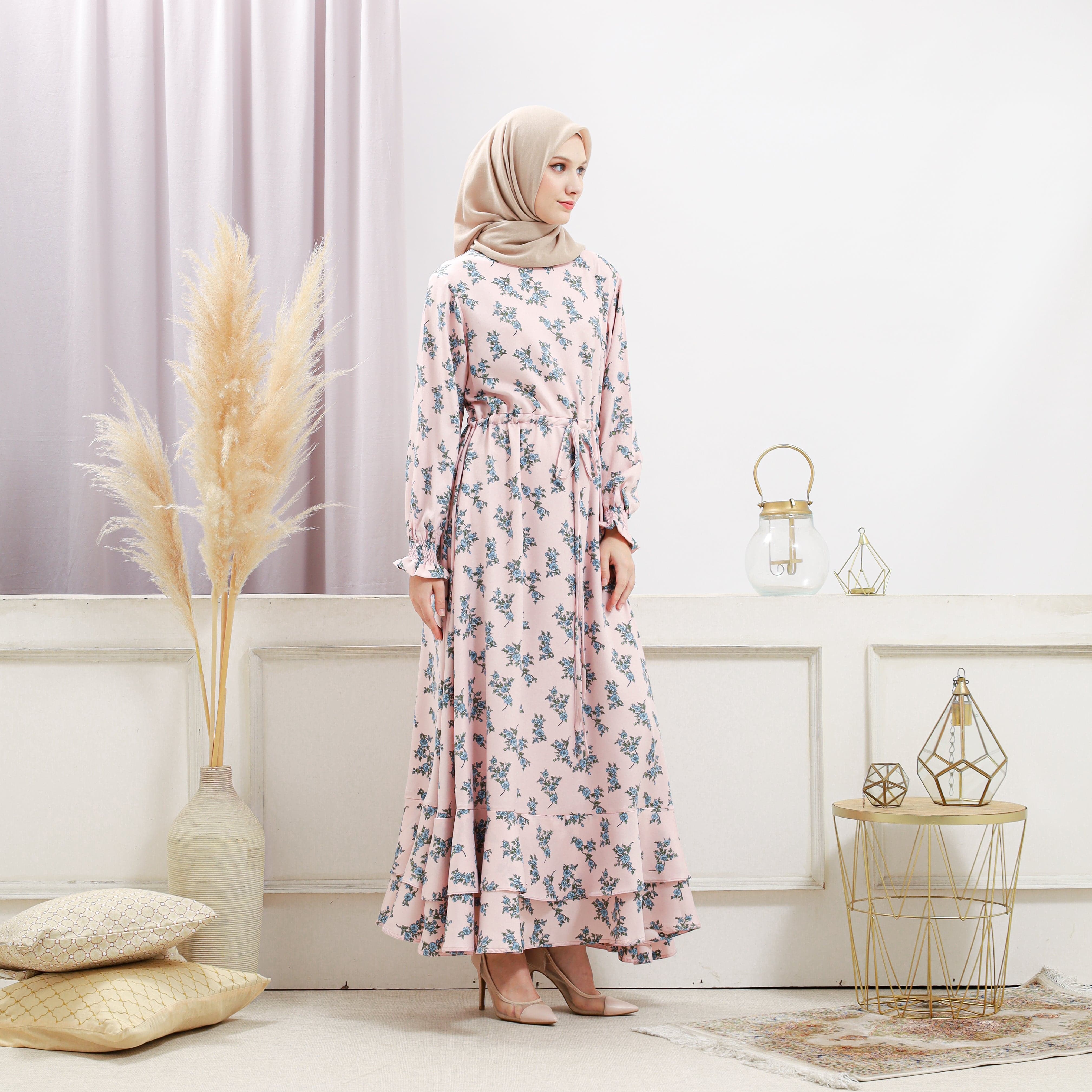 Burdaclothing Women's Pearl Floral Dress