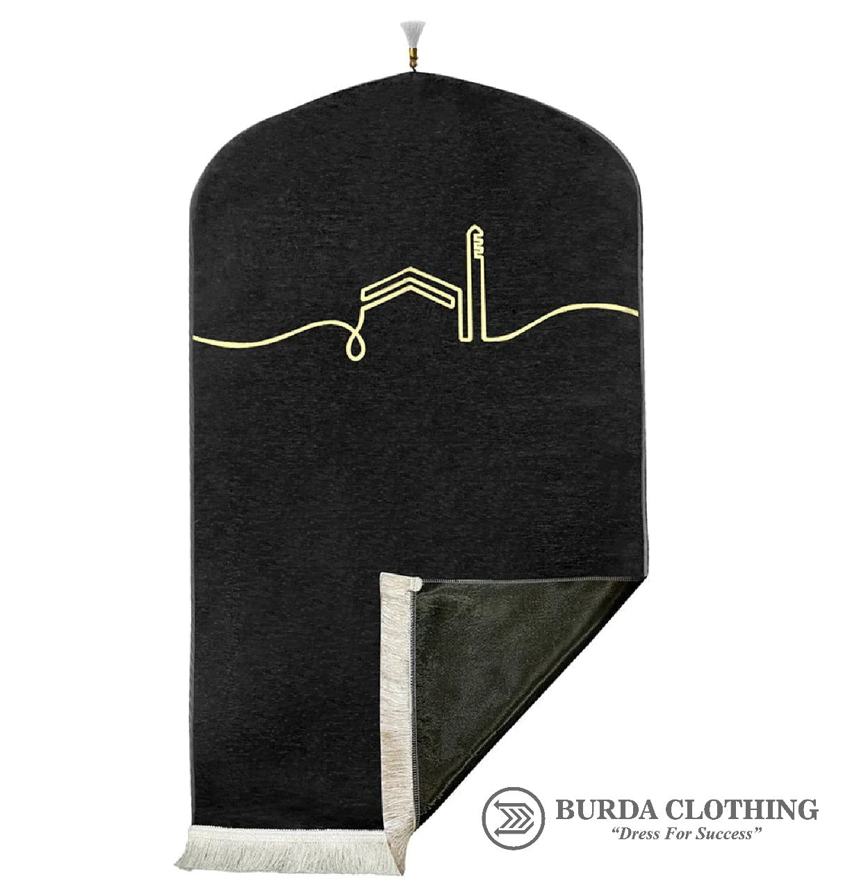 Woven Chennile Prayer Rug by Burdaclothing