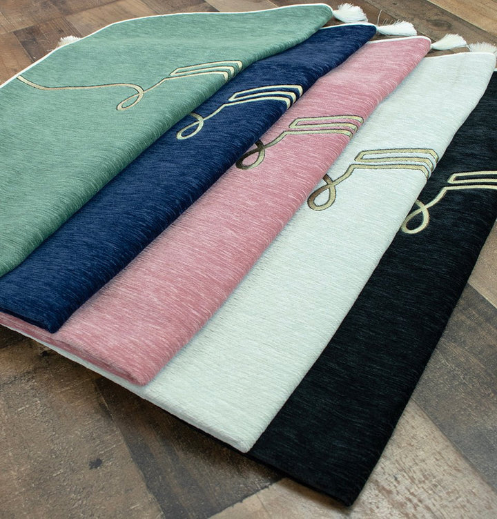 Woven Chennile Prayer Rug by Burdaclothing