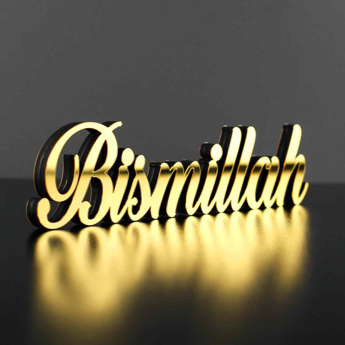 Bismillah, Alhamdulillah, MashAllah Tabletop Art Decor English