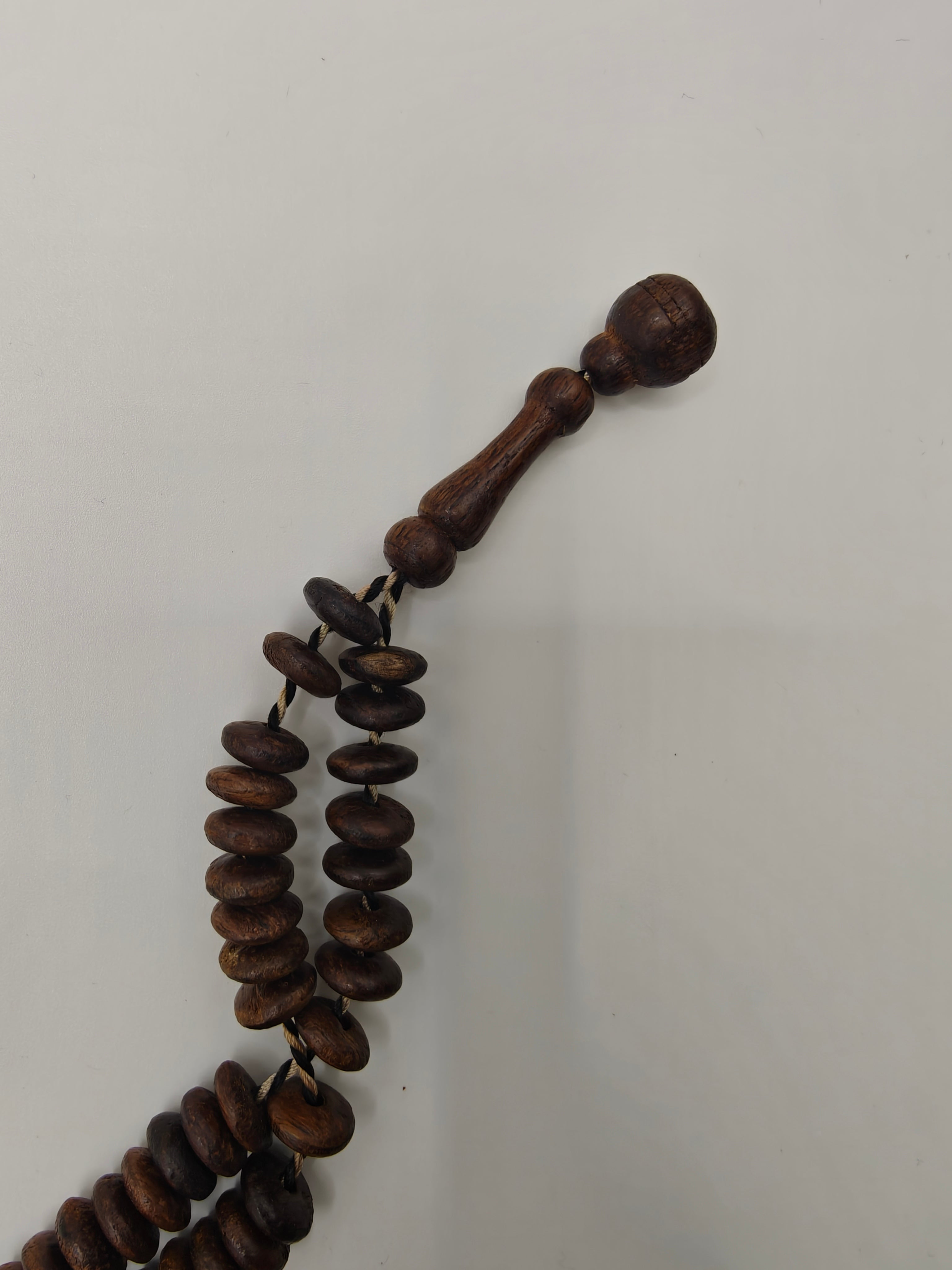 Islamic Tasbih Wooden 99 Count Polished Prayer Beads