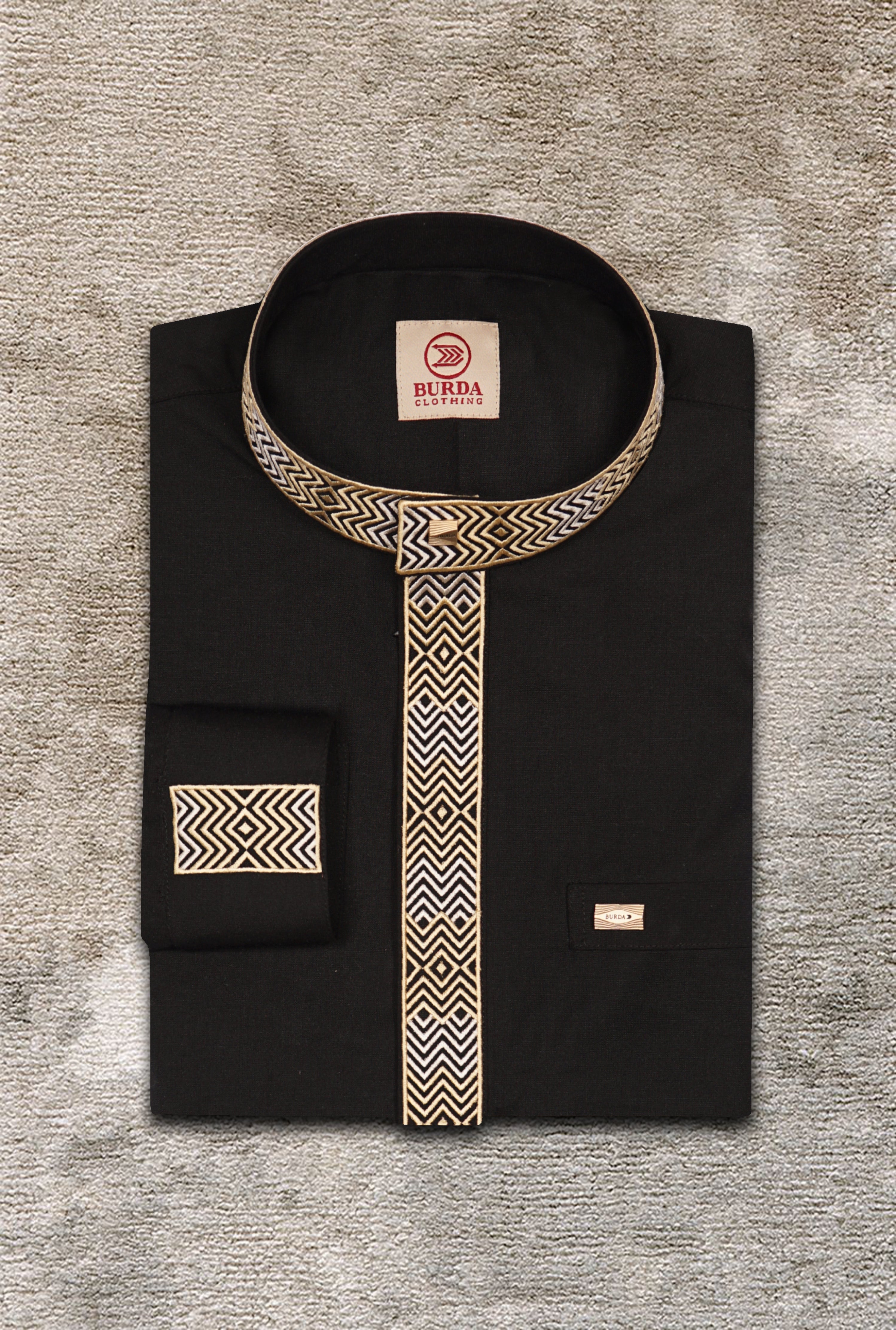 Adult Premium Thobe 215 Black (Father & Son)