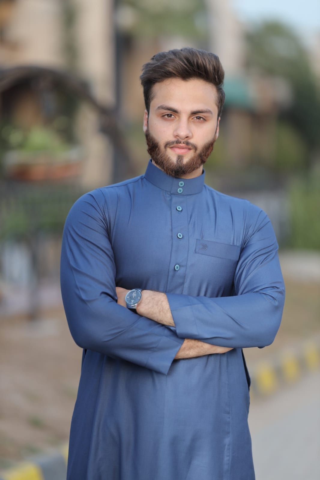 burdaclothing 50L Supreme Adult Thobe (Blue Edition) ( Father& Son)