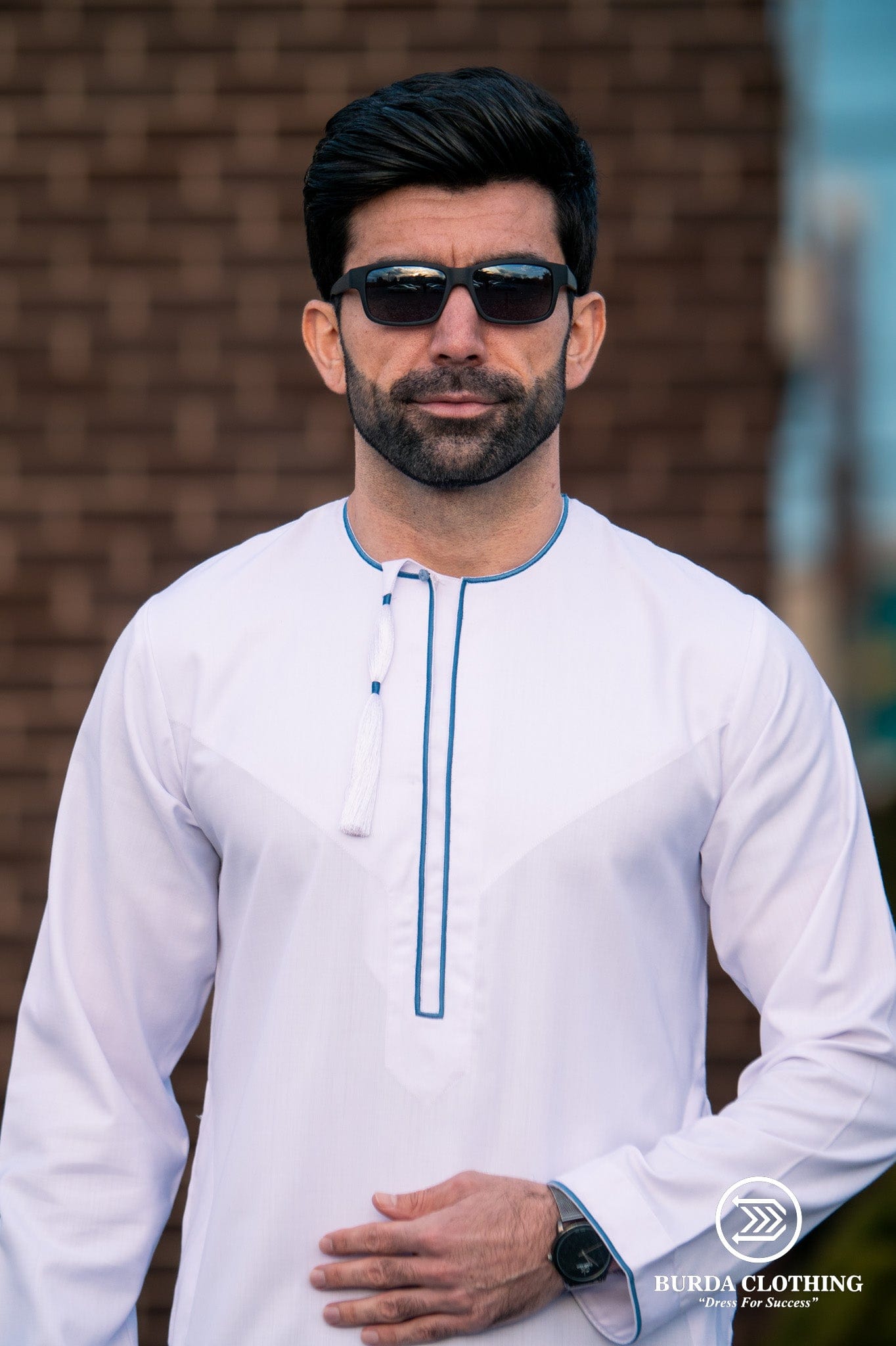 Burdaclothing 58 3XL Premium Emirati Adult Thobe 506