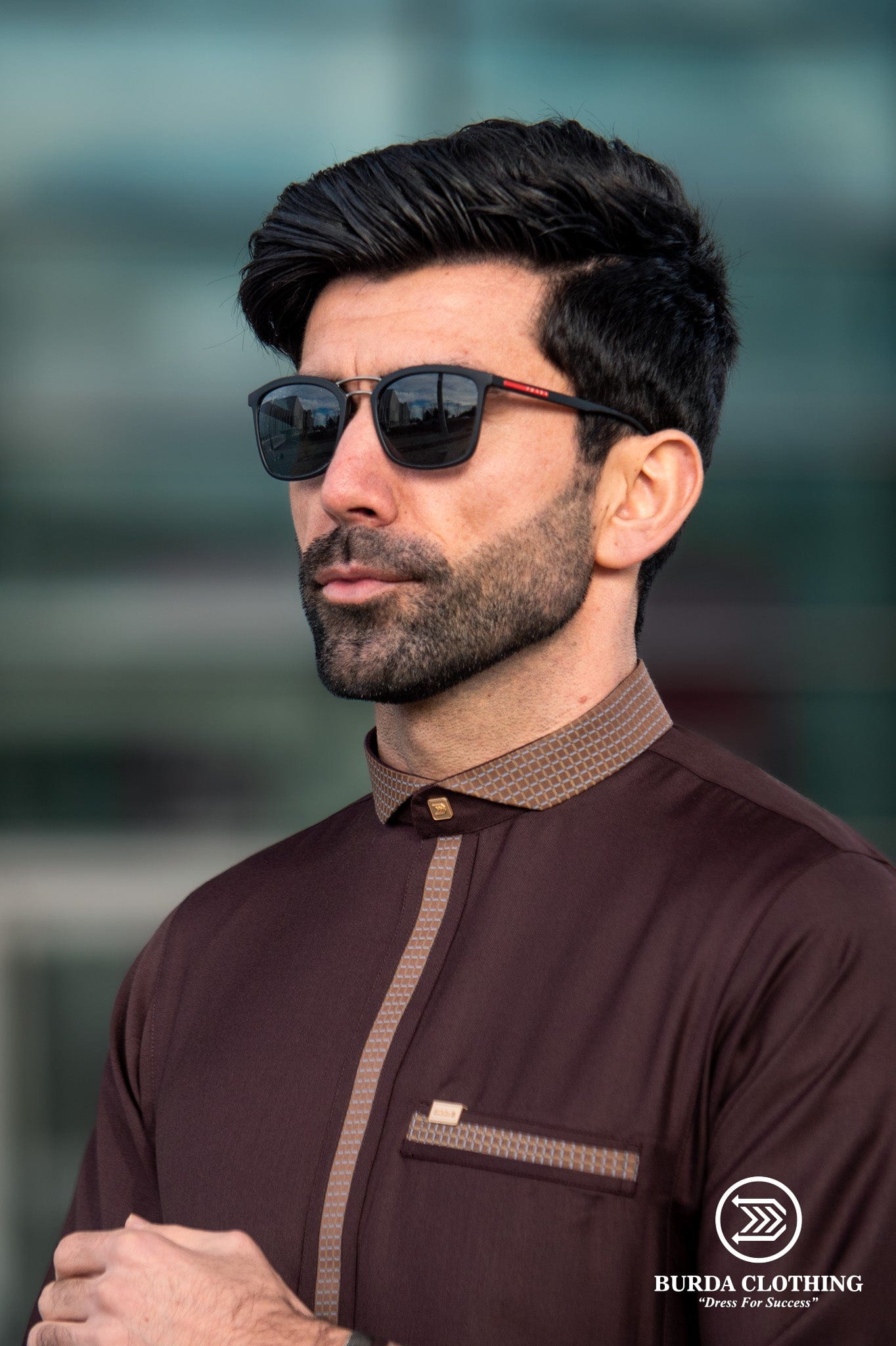 Burdaclothing Adult Premium Thobe 504 Maroon