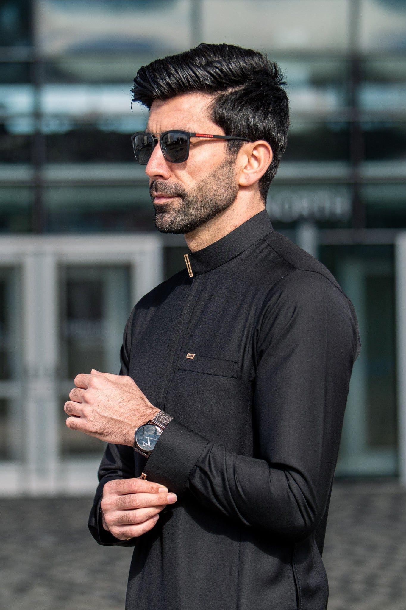 Burdaclothing Adult Premium Thobe 507 Black