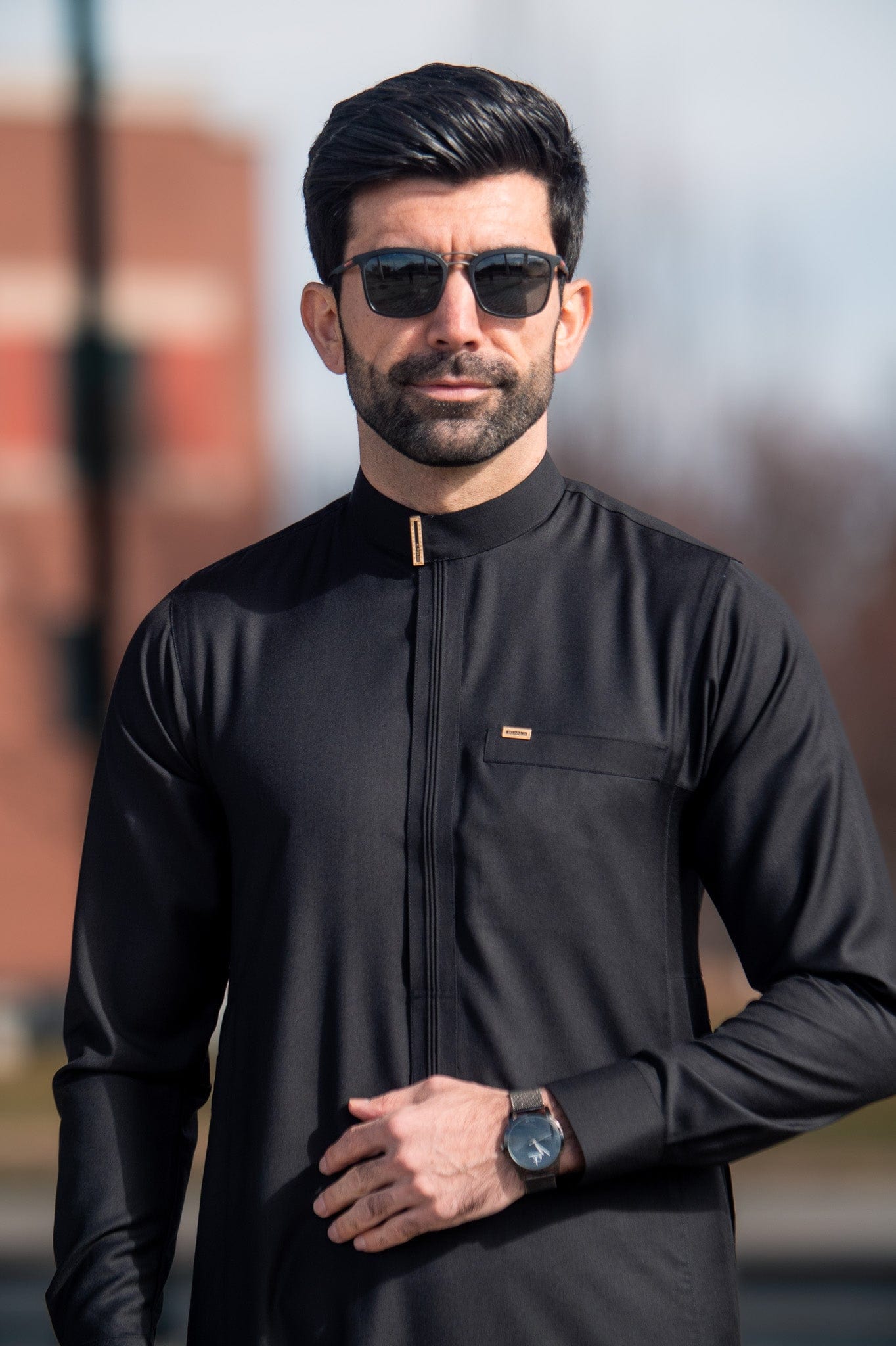 Burdaclothing Adult Premium Thobe 507 Black