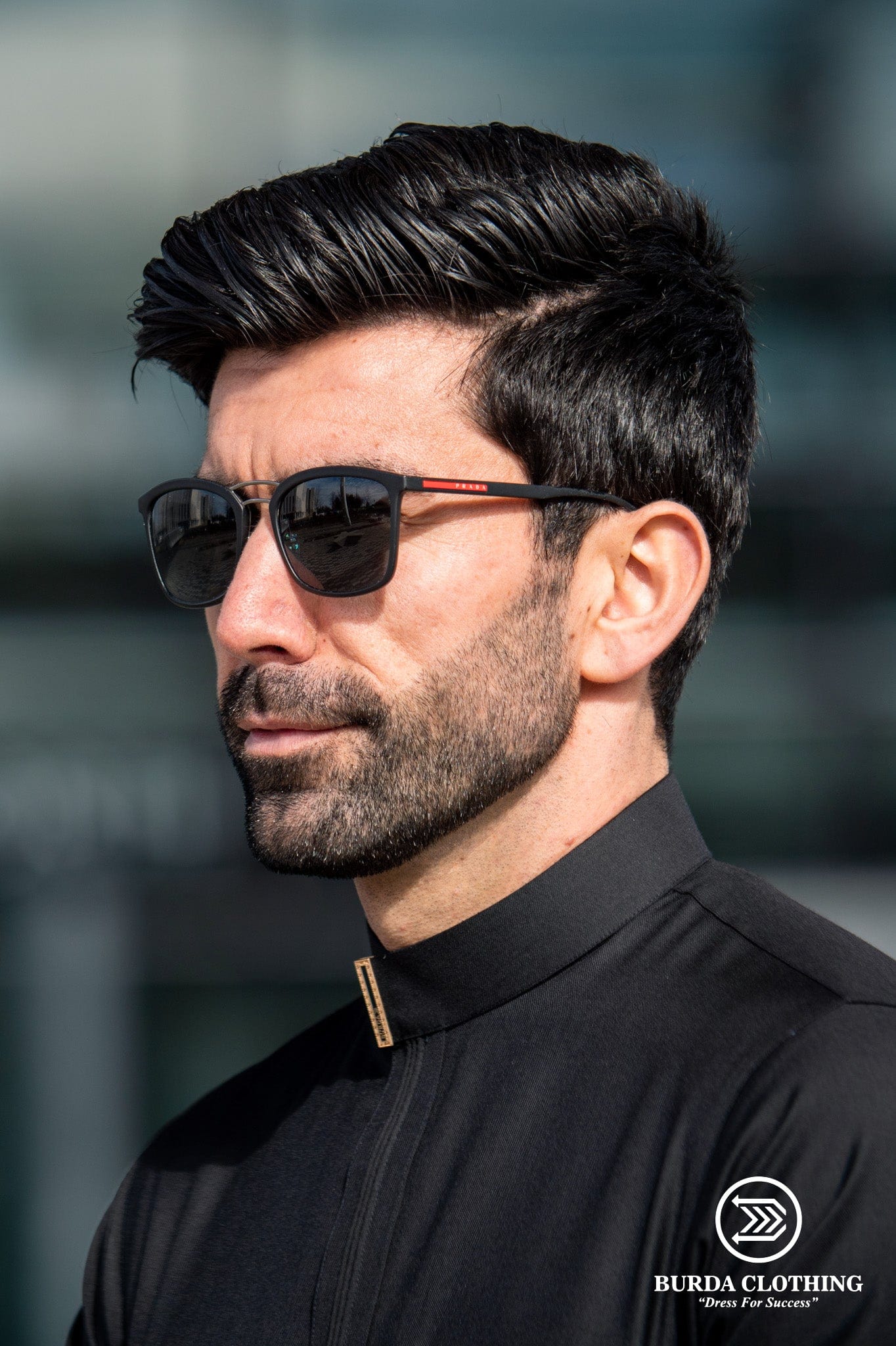 Burdaclothing Adult Premium Thobe 507 Black