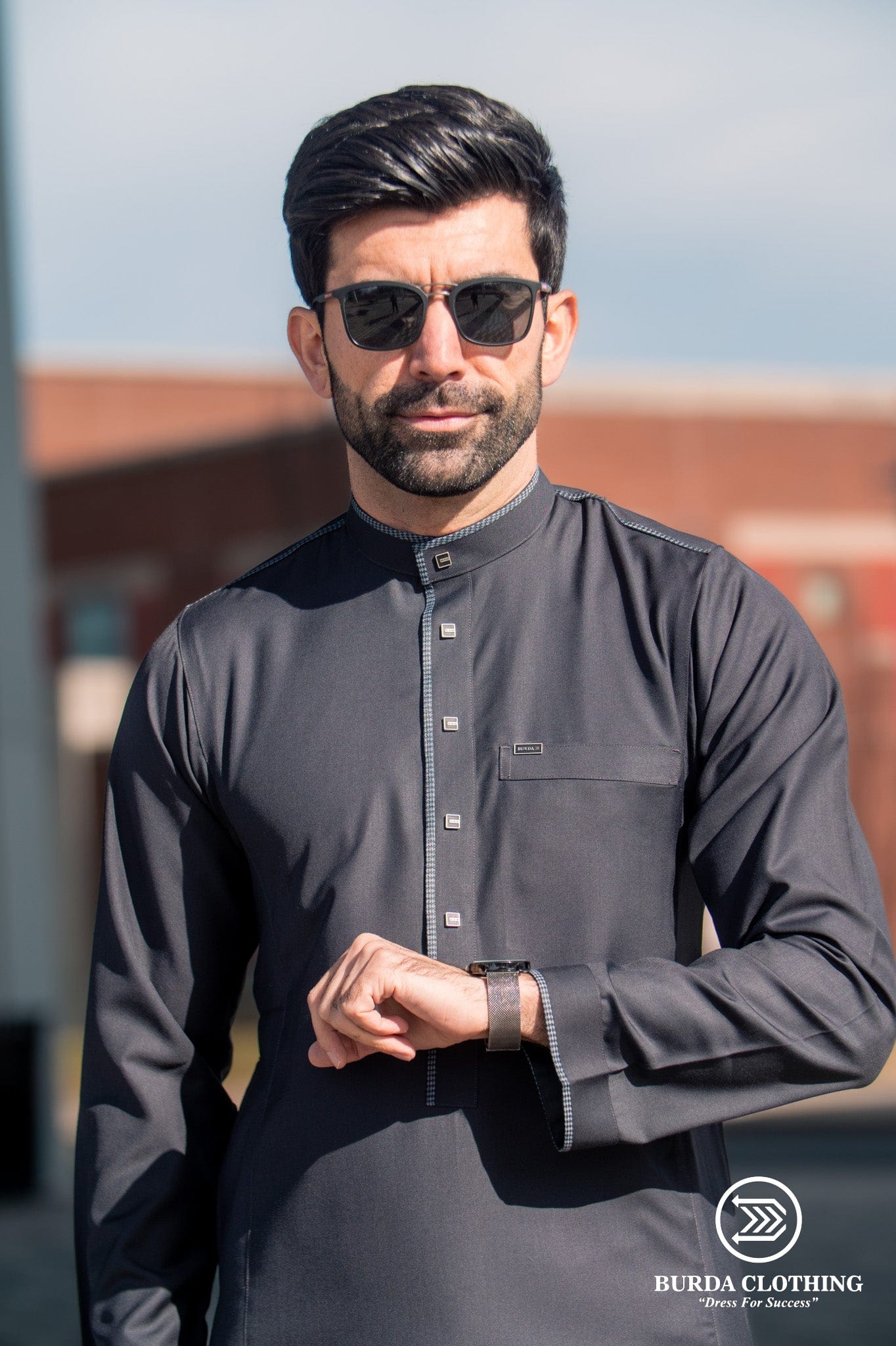 Burdaclothing Adult Thobe 501 GRAY