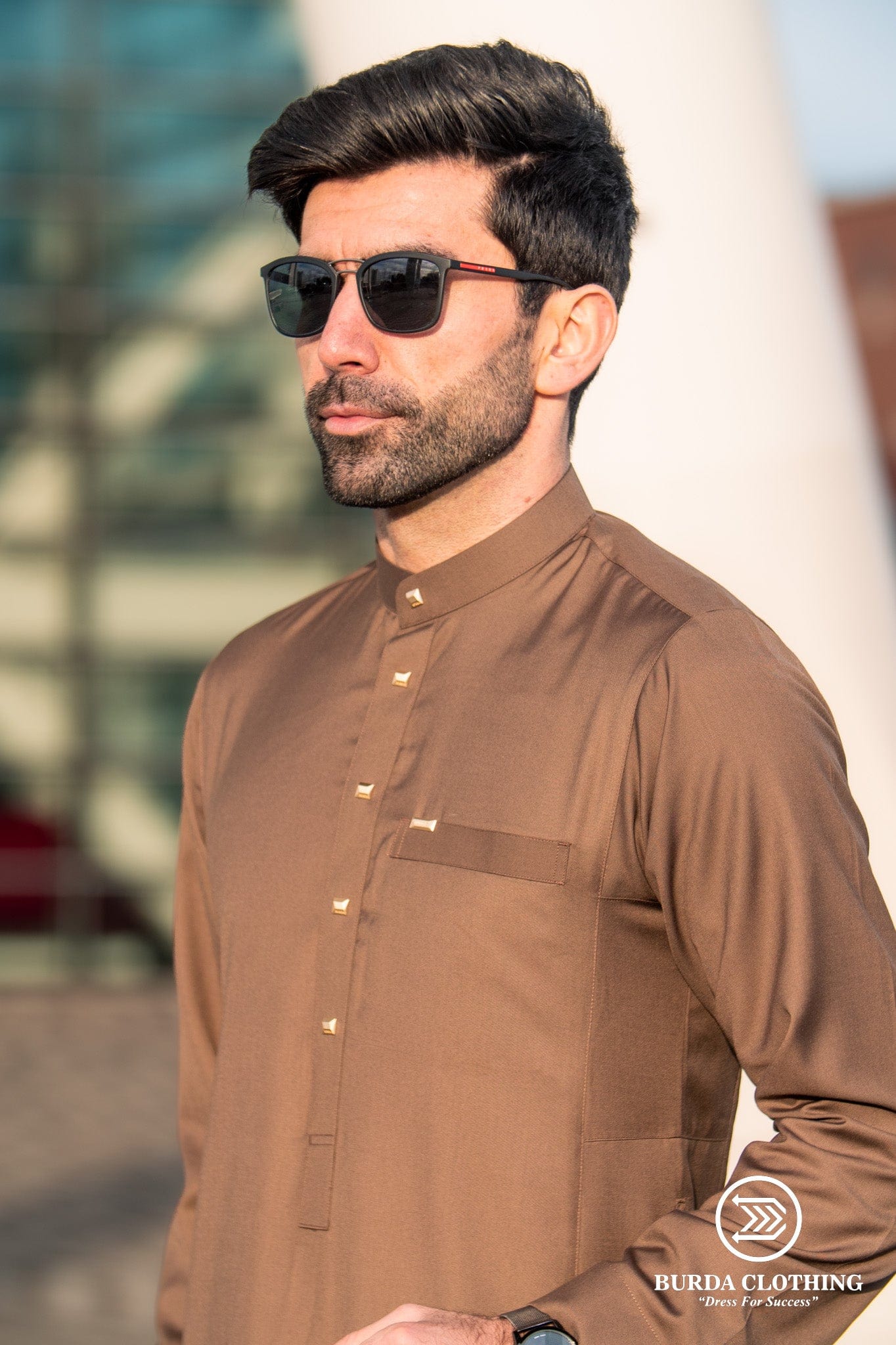 Burdaclothing Adult Thobe 509 Brown