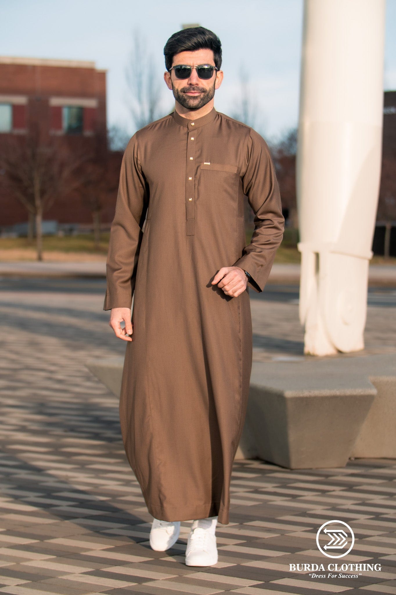 Burdaclothing Adult Thobe 509 Brown