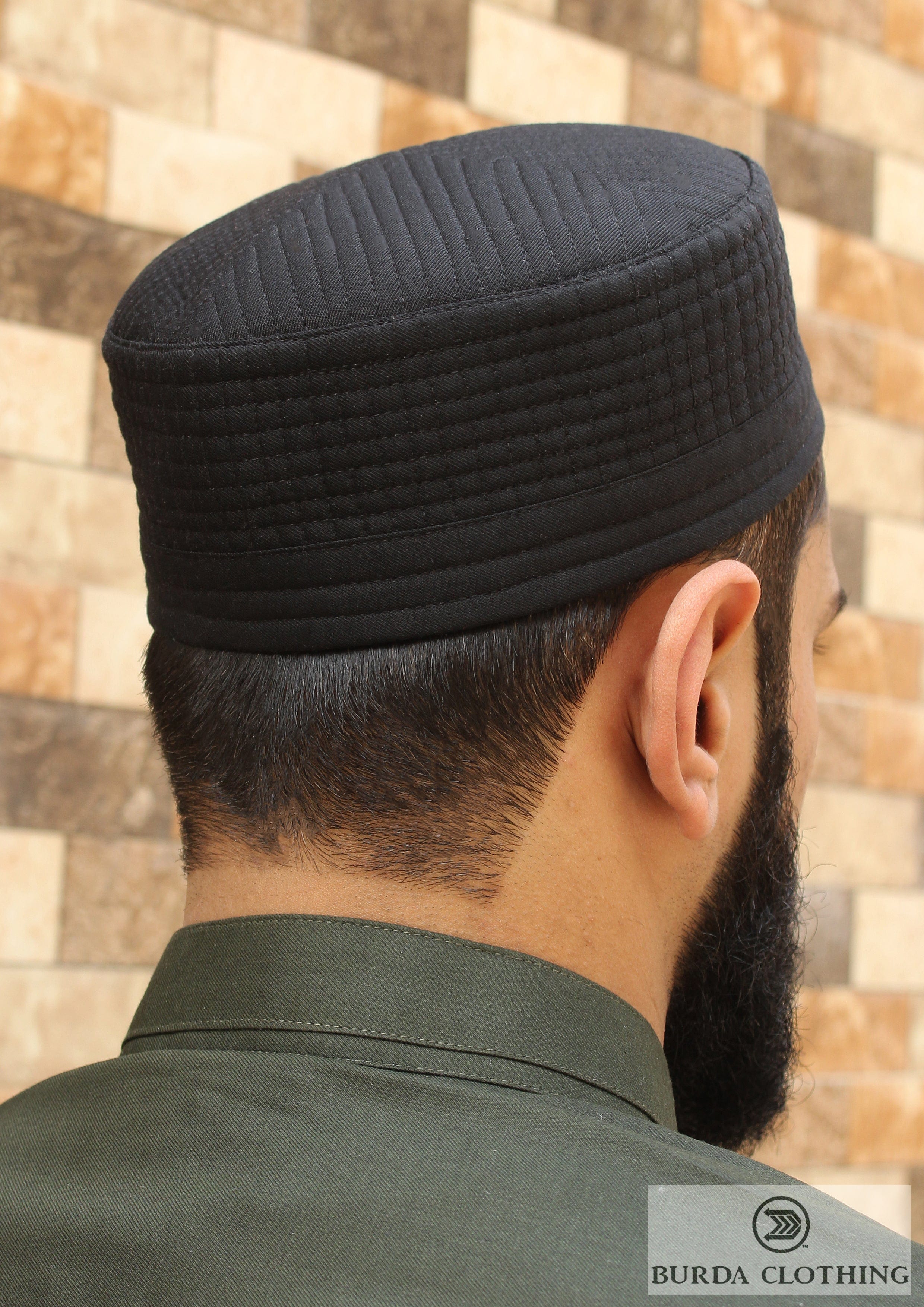 Burdaclothing Black / 21 XS Salam Kufi ( Click to see 5 more colors)