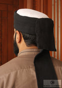 burdaclothing Black Cotton Turbans