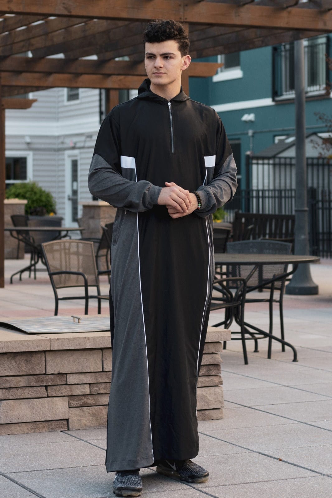 burdaclothing Blizzard Black Adult Thobe ( Father& Son)