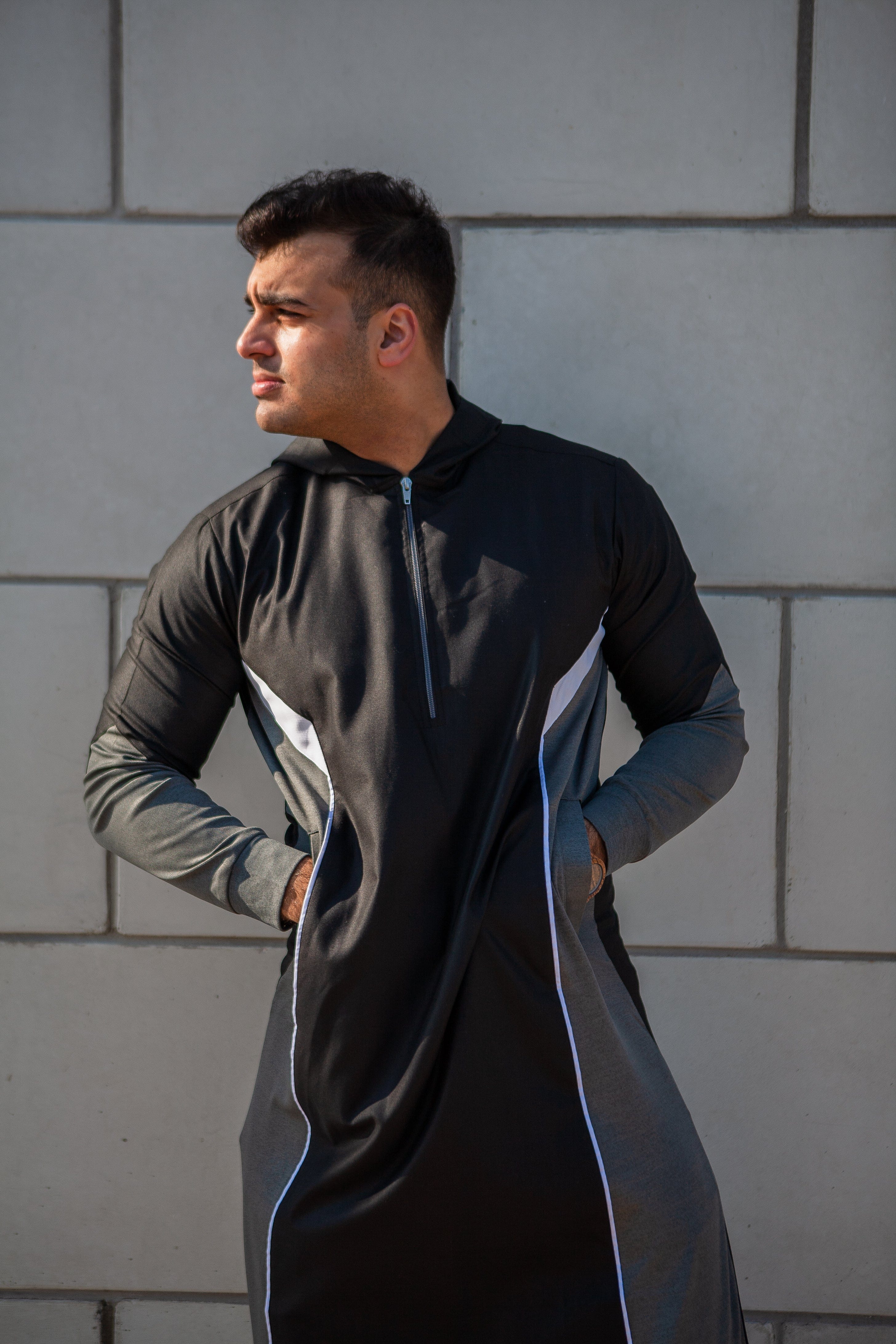 burdaclothing Blizzard Black Adult Thobe ( Father& Son)