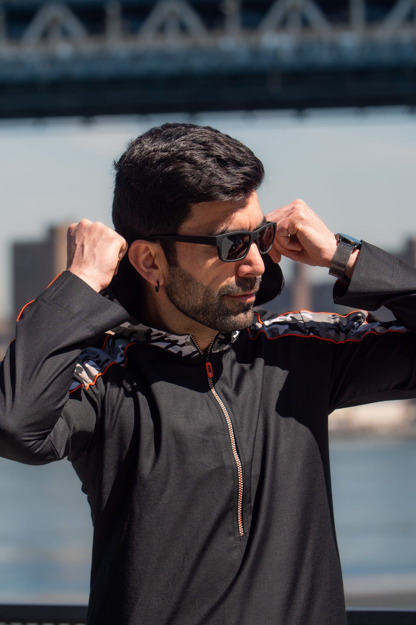 burdaclothing Camo Adult Hoodie Thobe