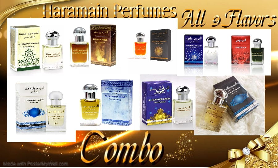 Burdaclothing Combo Al-Haramain Oil / Attar