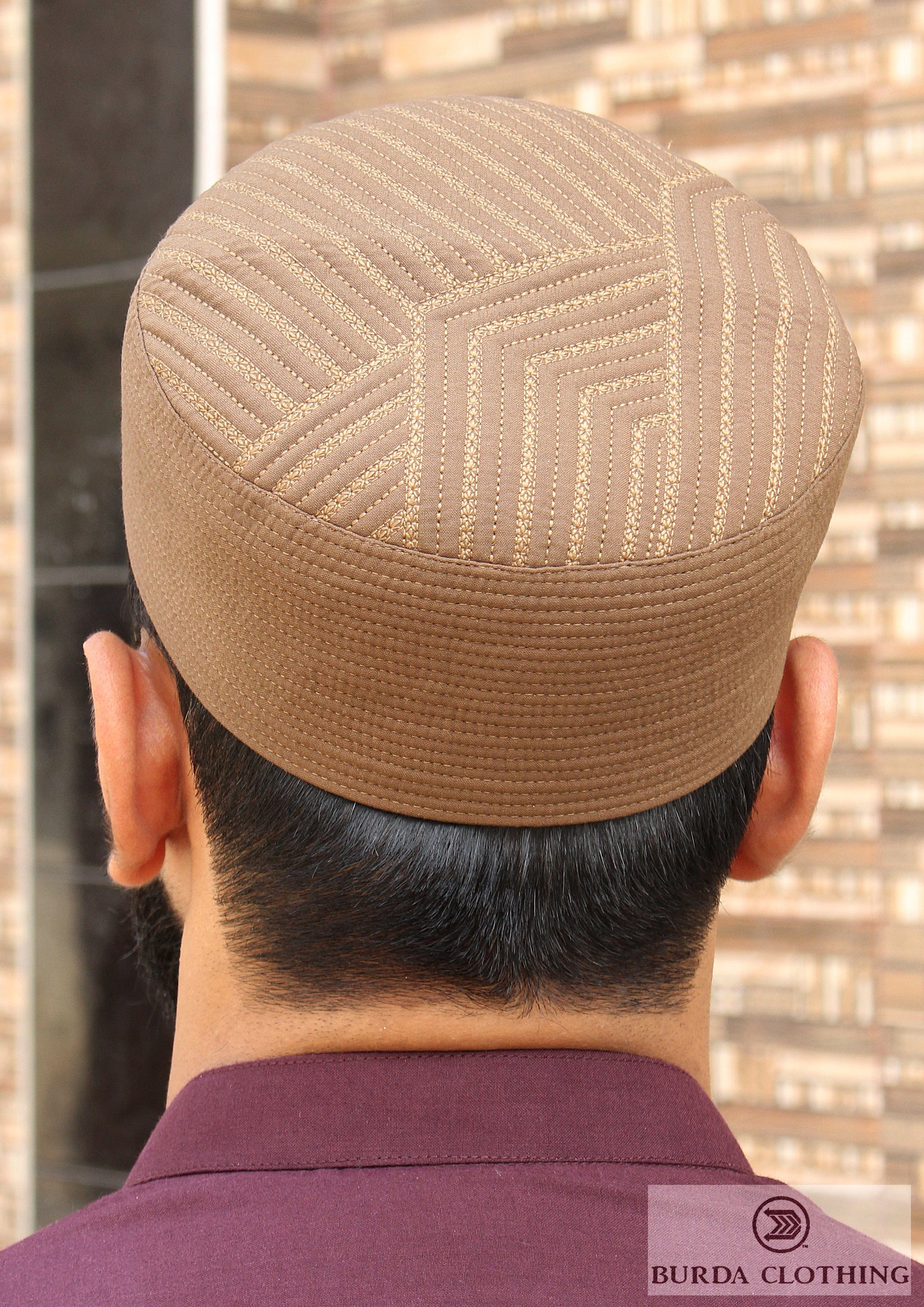 Burdaclothing GOLD / 21" XS Platinum Kufi 07 (Click to see 3 more color)