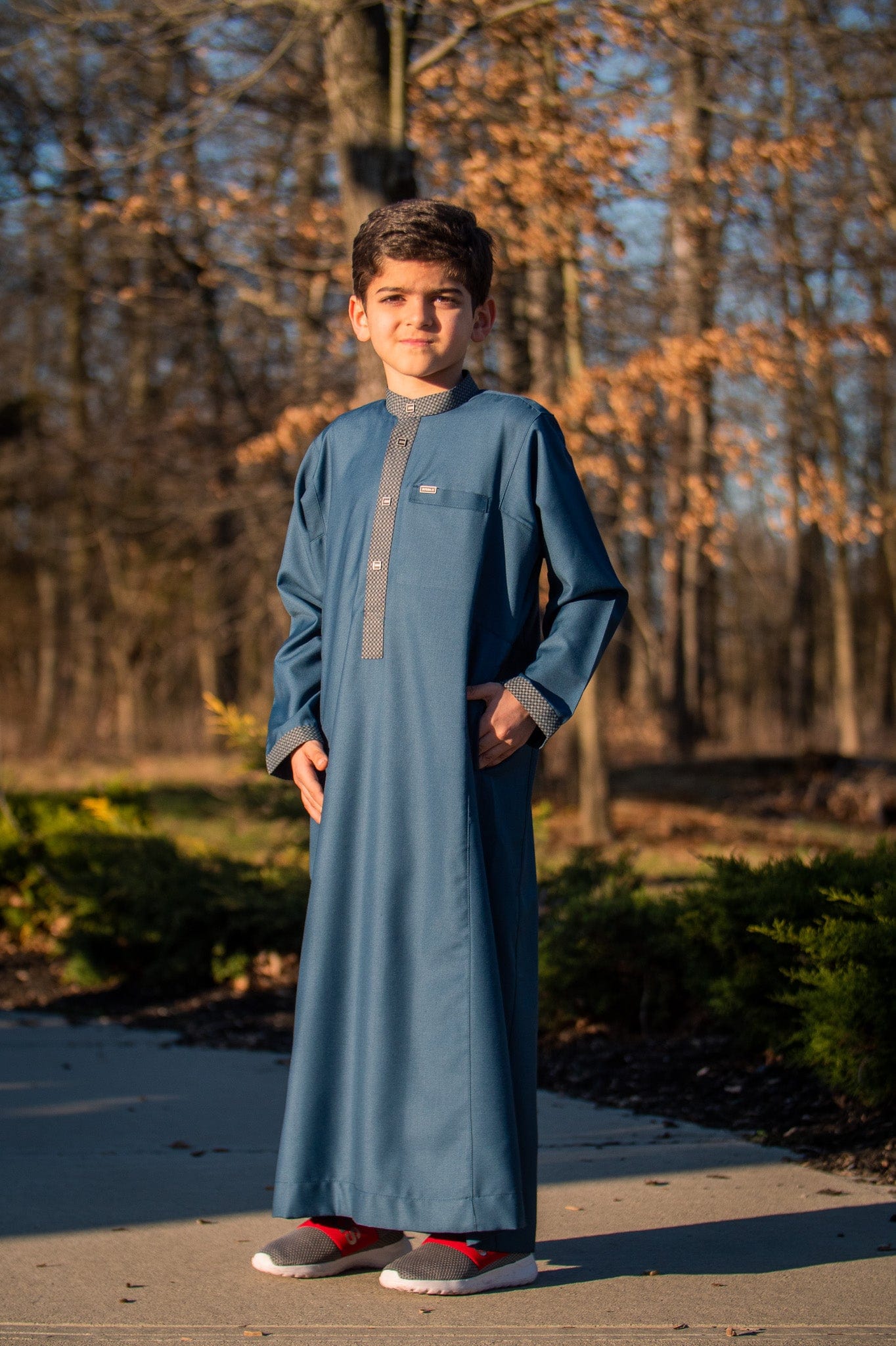 Burdaclothing KIDS THOBE 500 BLUE (Father & Son)