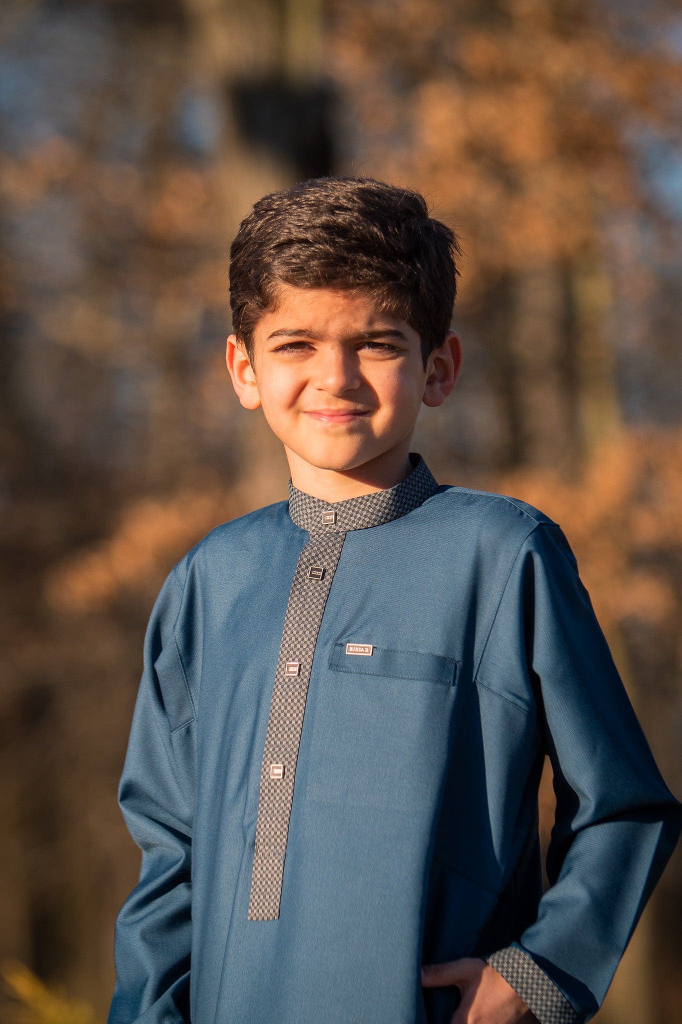 Burdaclothing KIDS THOBE 500 BLUE (Father & Son)