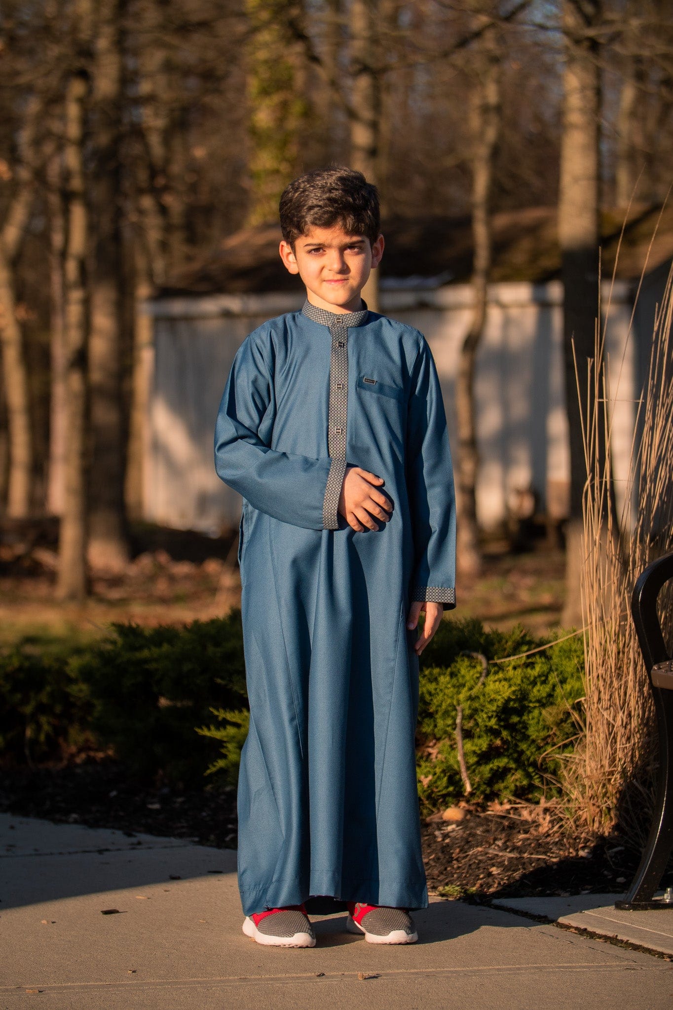 Burdaclothing KIDS THOBE 500 BLUE (Father & Son)